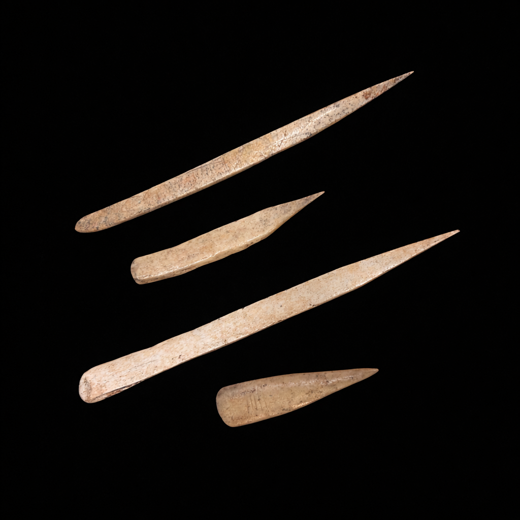 Bone Awls ca. AD 1000–1200