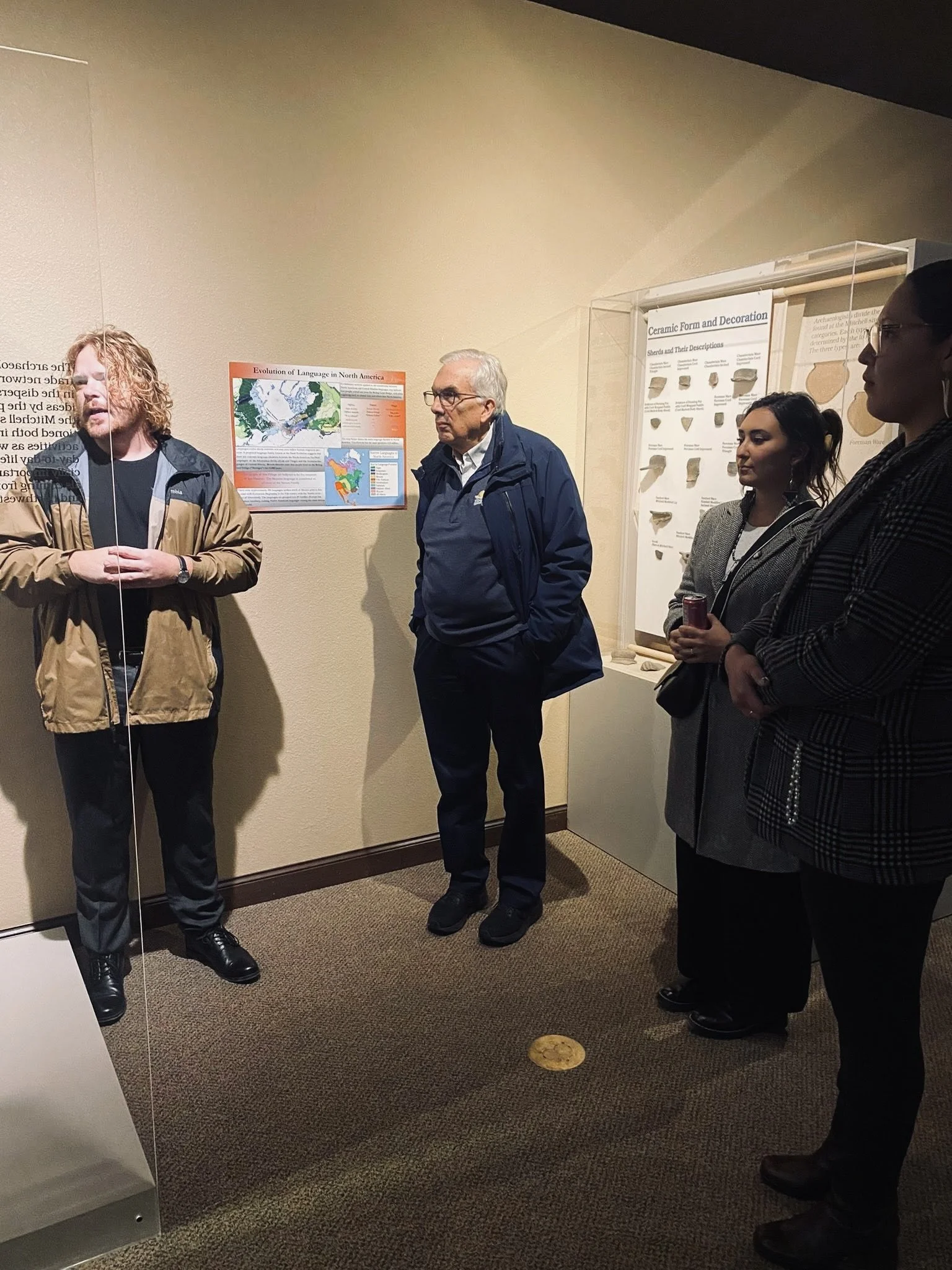 SDSU President Barry Dunn Visits the Mitchell Site