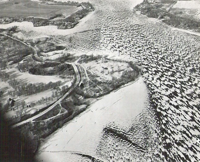 Aerial View of the Village (date unknown)
