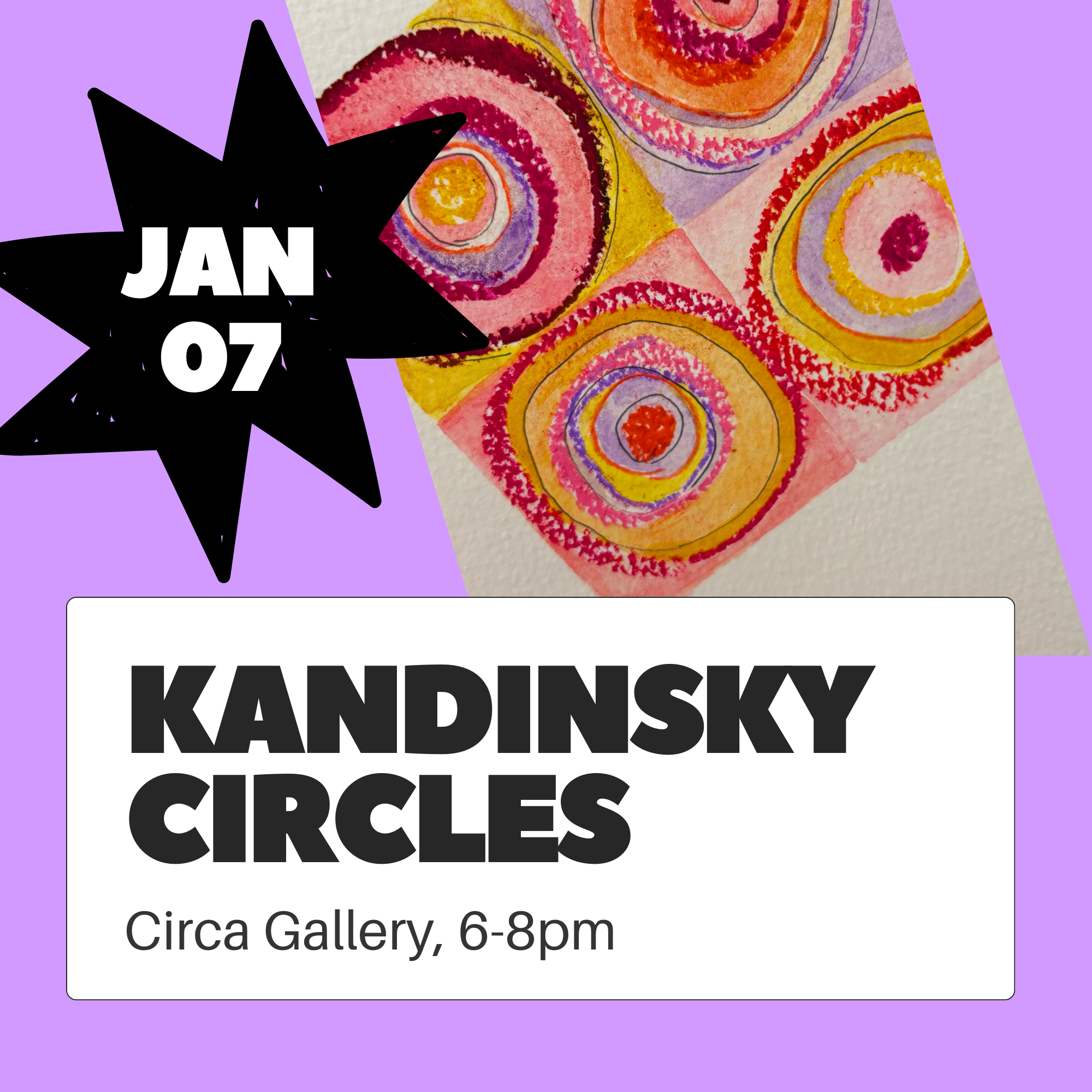 Wednesday Workshop: Kandisky Circles