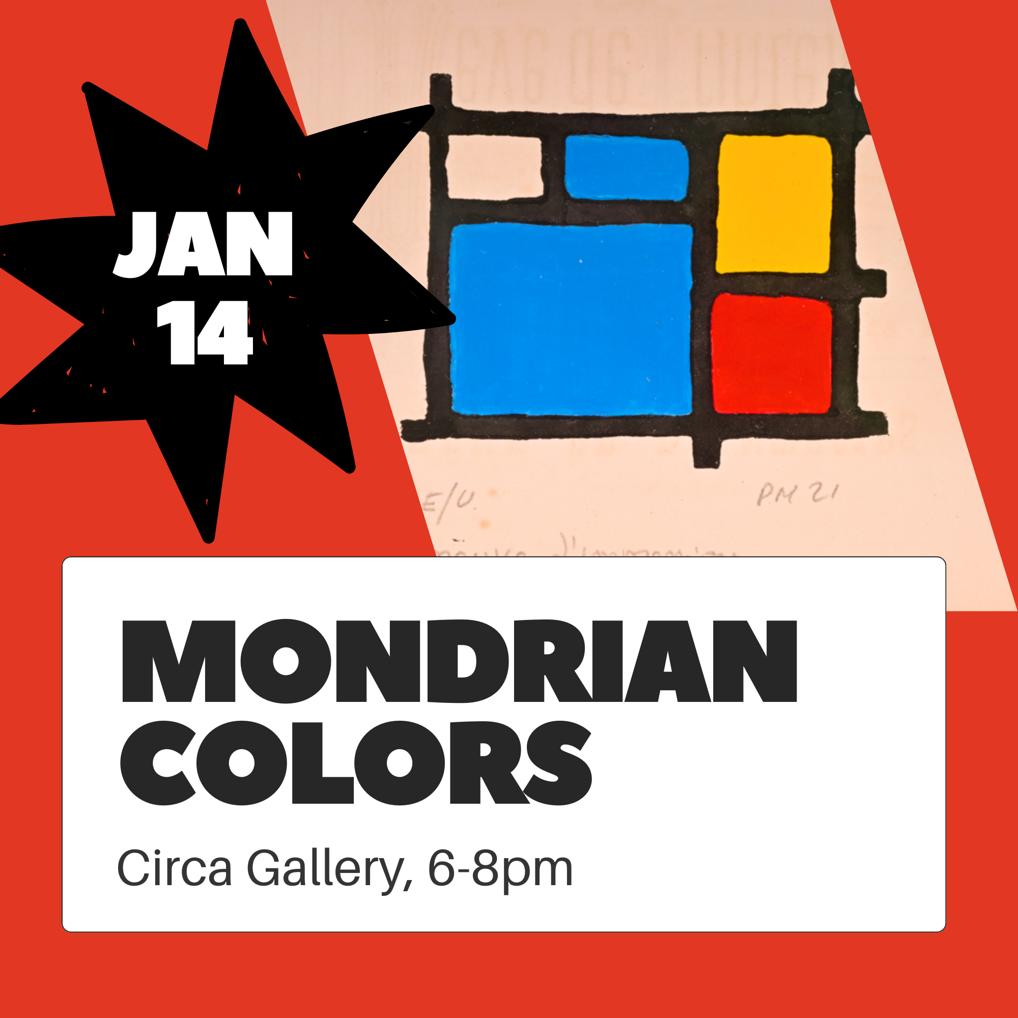 Wednesday Workshop: Mondrian’s Colors