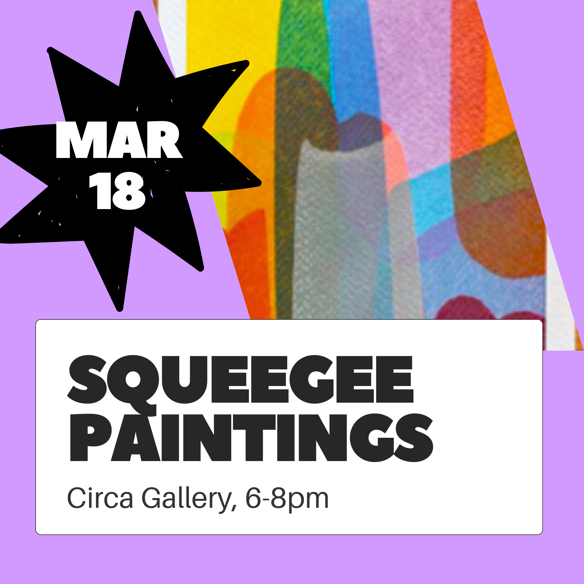 Wednesday Workshop March 18