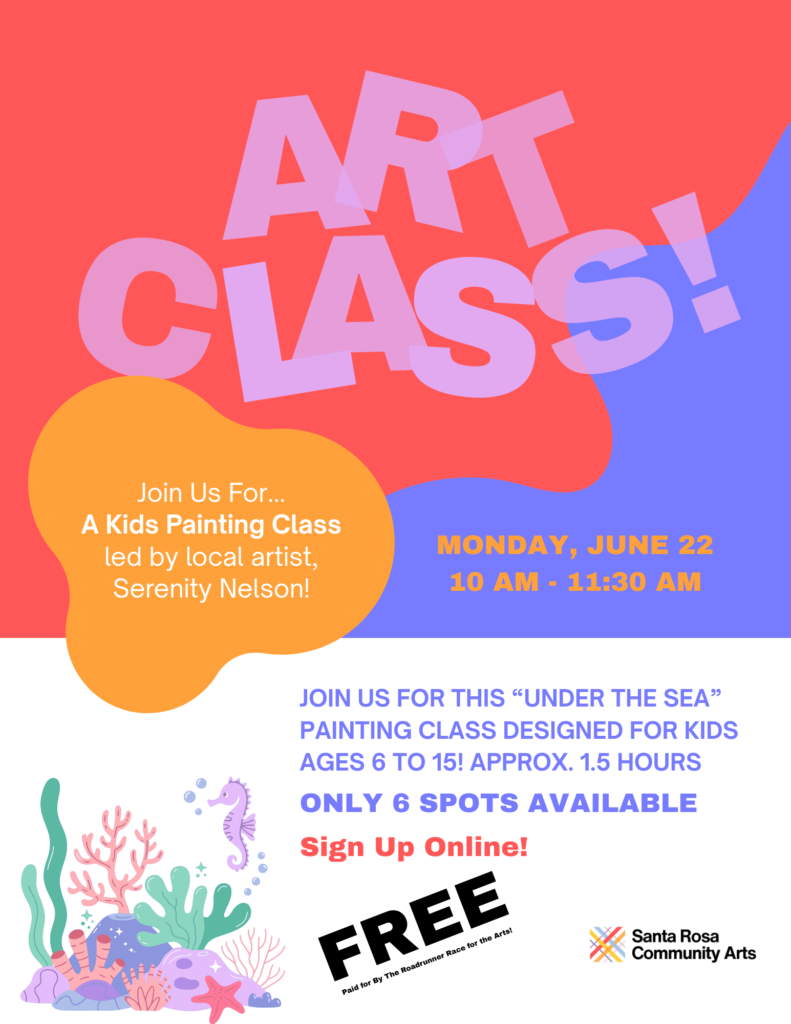 Kids Painting Class!