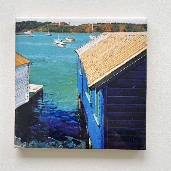 Coaster 6 - Boatshed at Evans Bay