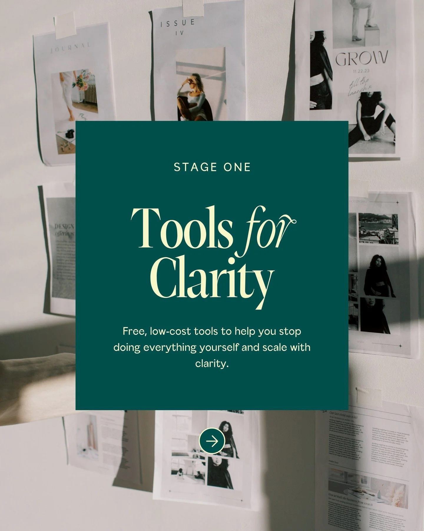 If you&rsquo;ve been juggling too much and trying to scale without a real foundation, this is your sign to pause.

Because growth doesn&rsquo;t start with a sprint. It starts with clarity.

Here are 3 free and low-cost tools I created to help you sto