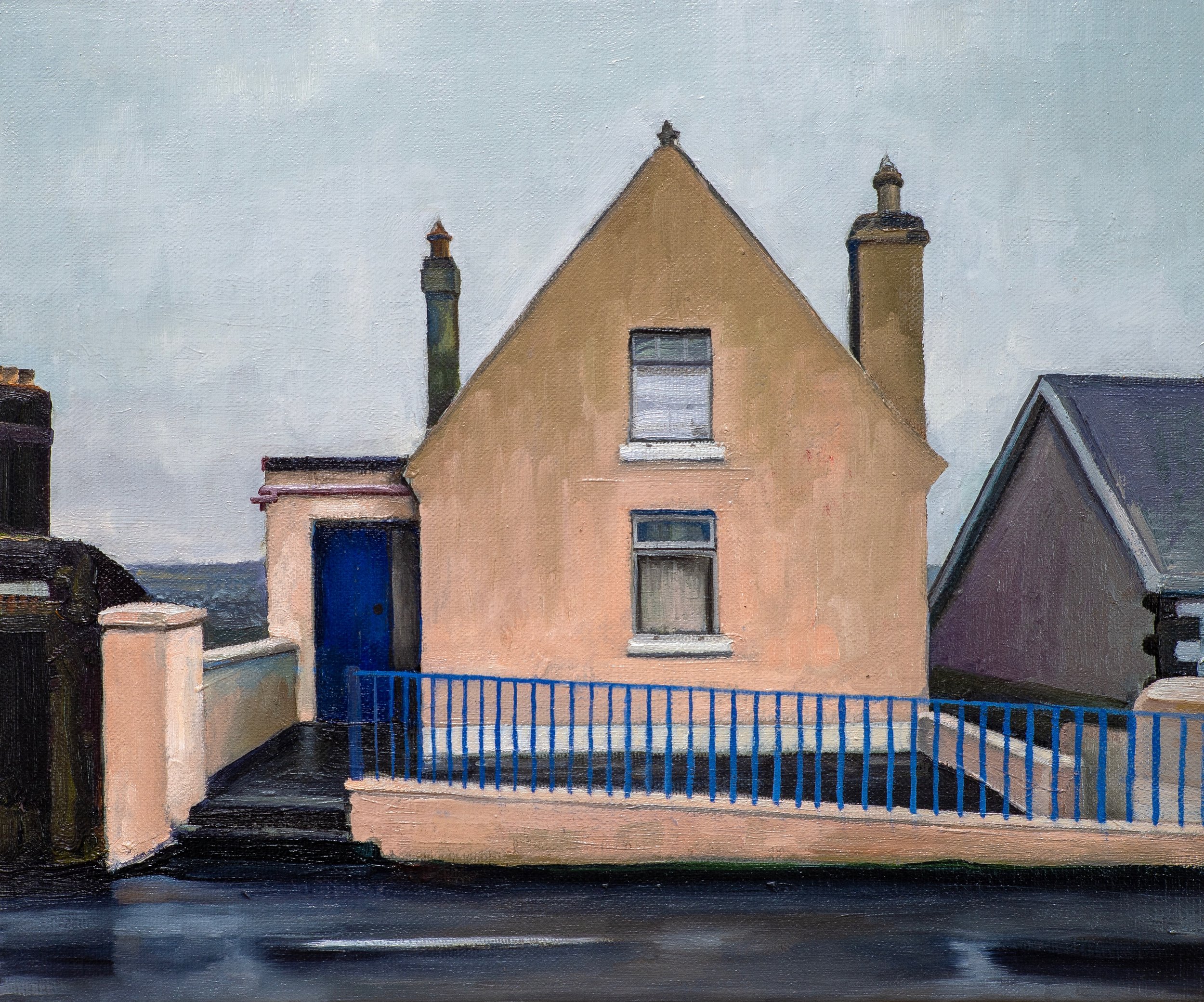 Cork 2024, oil on linen panel, 30 x 25 cm.