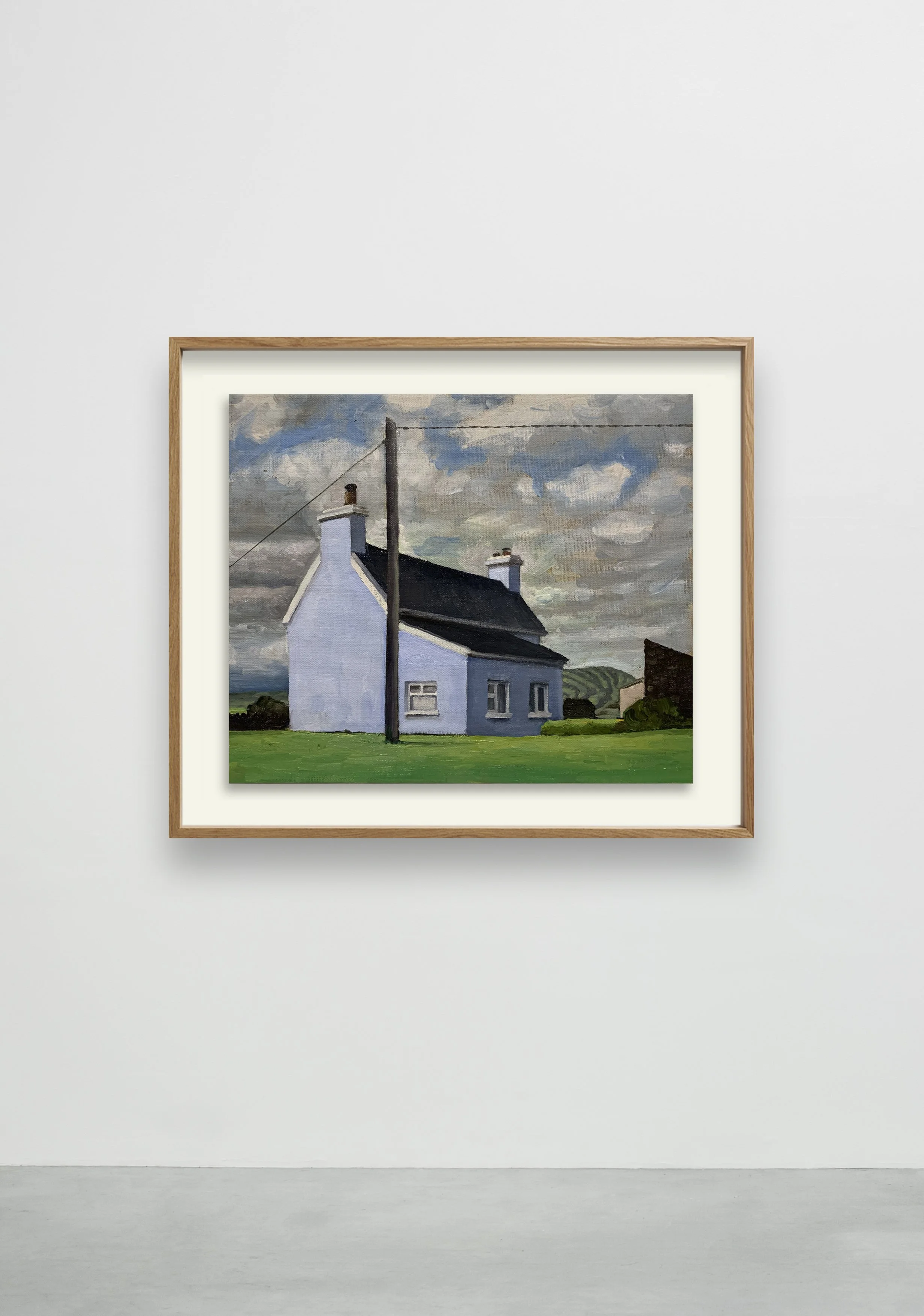 Castlecove #7,Ring of Kerry, Ireland 2024, oil on linen panel, 30 x 25cm. $1950 (framed)