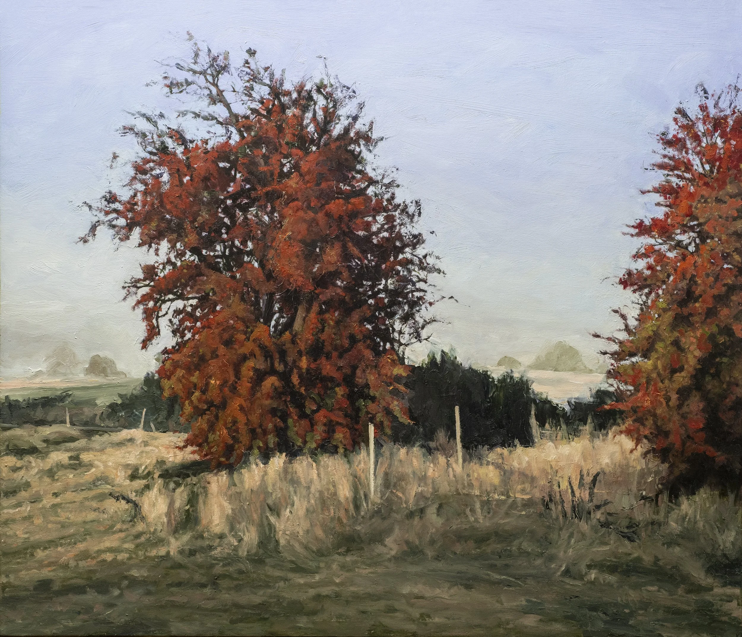 Ratho #2 2026, oil on canvas, 107 x 92 cm. $8000