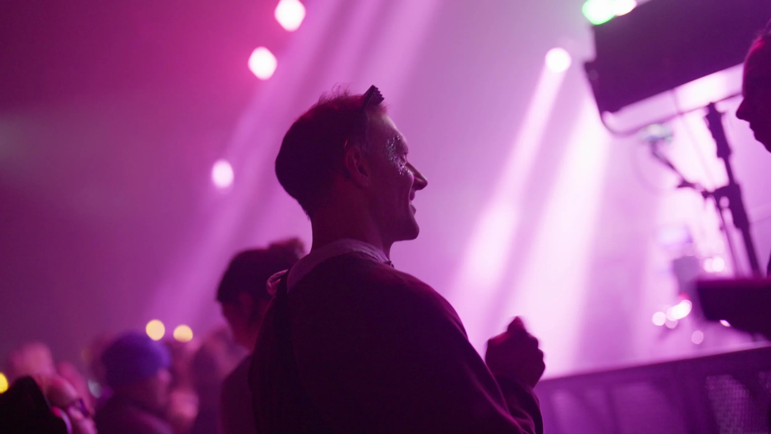 a still of a person at a festival in Melbourne, Victoria, Australia.