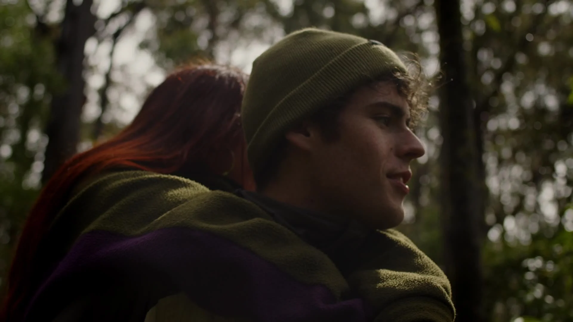 a still from a commercial brand video of a young couple at a local bnb in Melbourne
