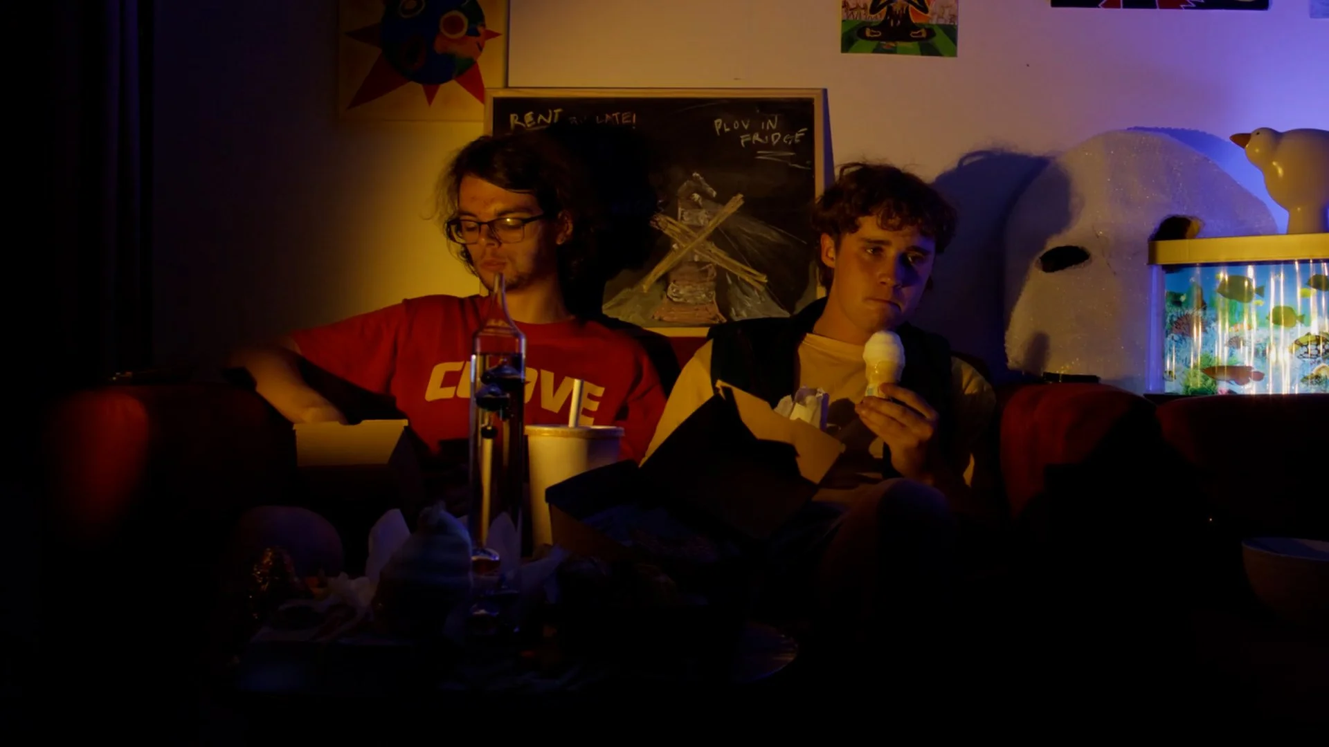 Coastal Haven | Short Film:
Released in 2024, the film follows two apathetic outcasts searching for a goal which unbeknownst to them is unreachable. The film presents a surrealist take on classical western cinema, with saturated colours and dali-esqu