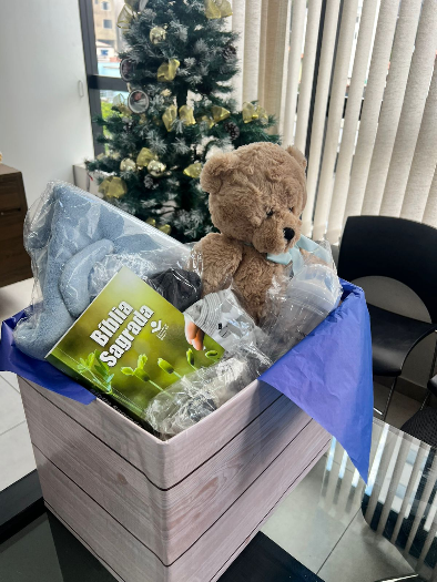 Baby’s welcome gift box