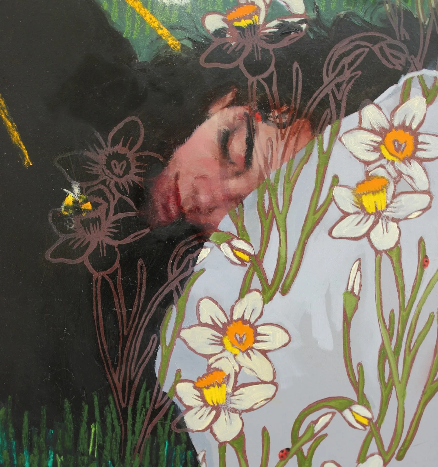 🪱🐌 More photo dumps because I&rsquo;m not ready to show y&rsquo;all the new piece I started 🫣 soon lol. 
More detail shots of &ldquo;ladybug&rdquo; and some extra shots I have of &ldquo;ladybug 2&rdquo; if you scroll along 🫶🏼 🍅 🌈