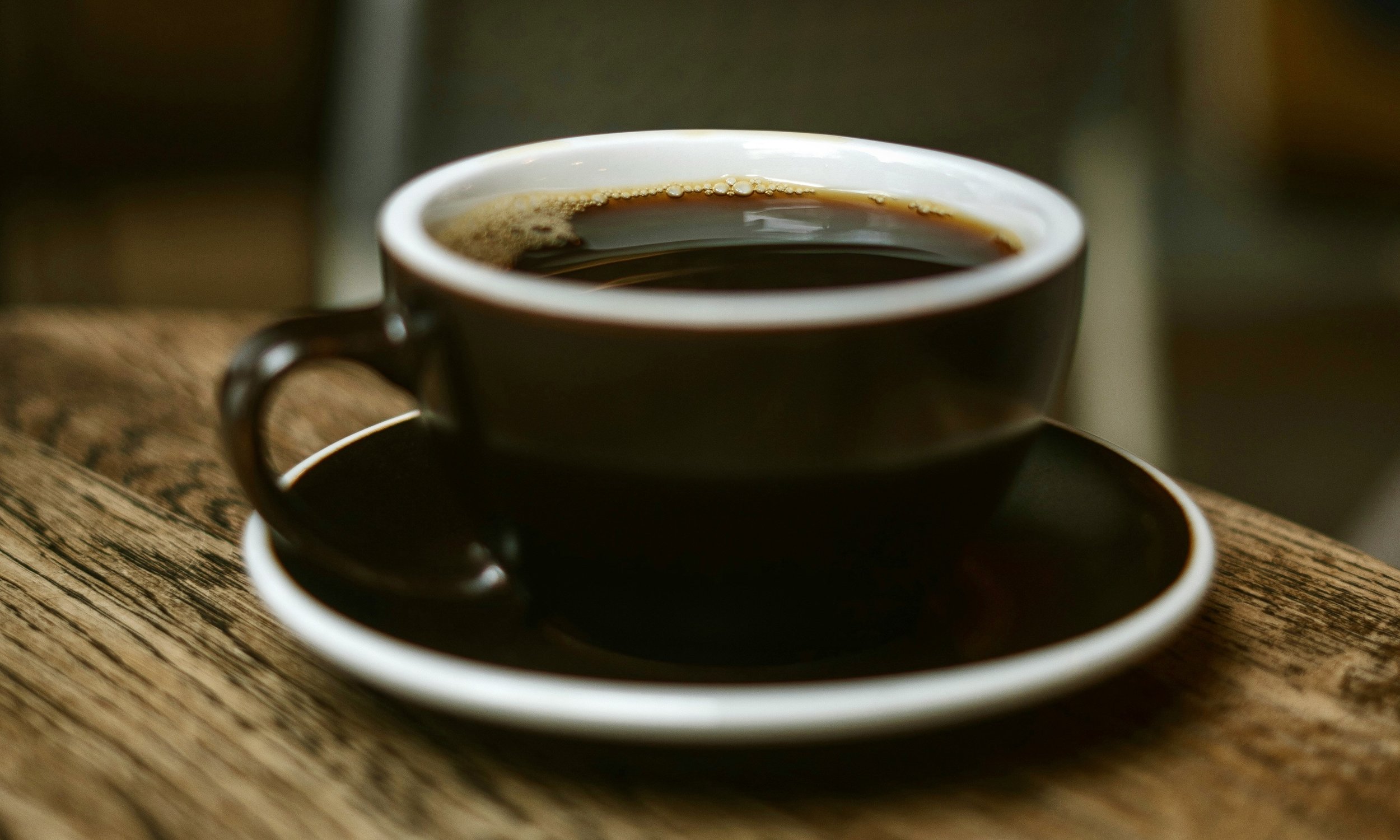 My oversized coffee tells a story about experience, or rather, the lack of it.