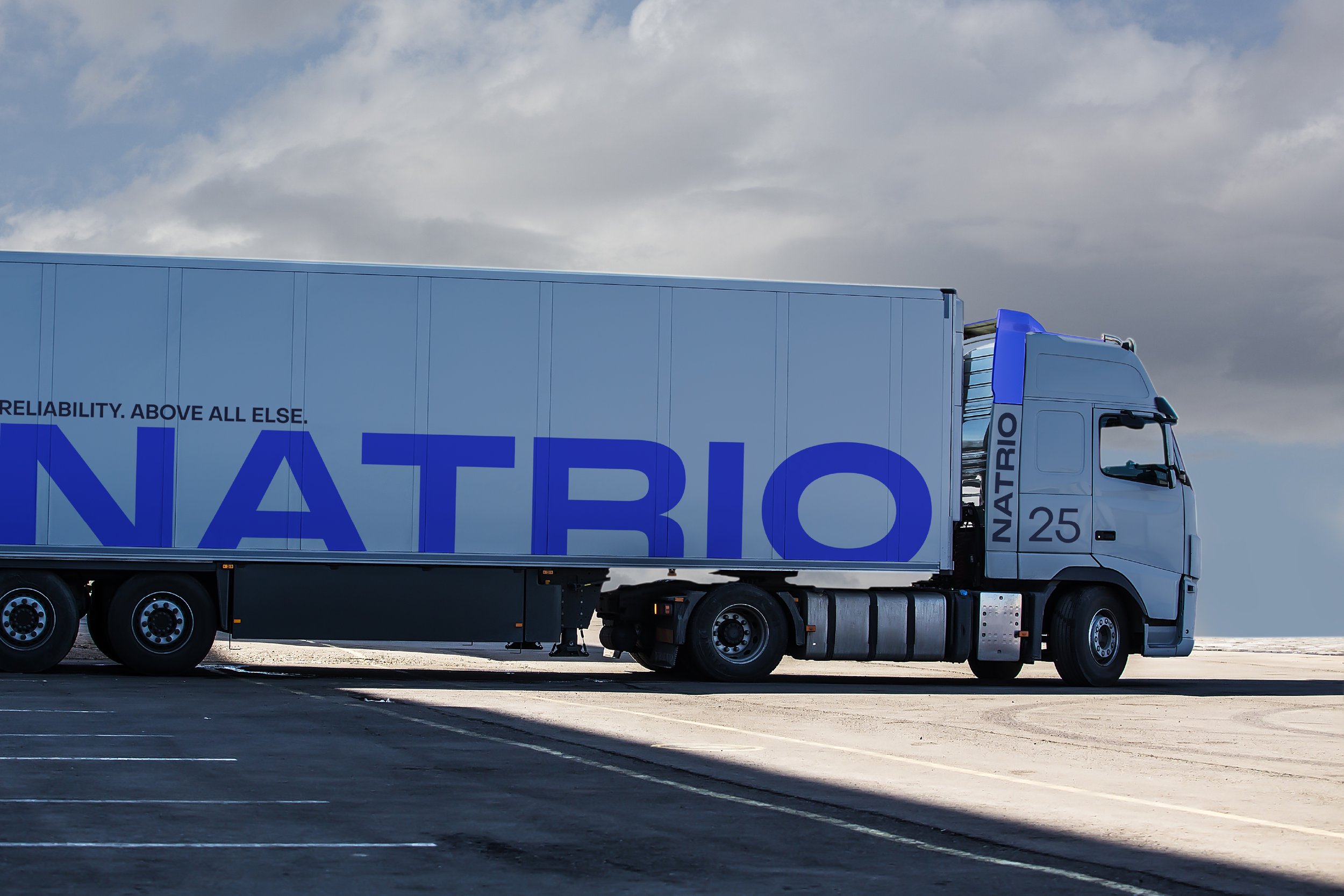 Natrio Logistics Brand Evolution Logistics + Supply Chain Solutions + Freight + B2B 3