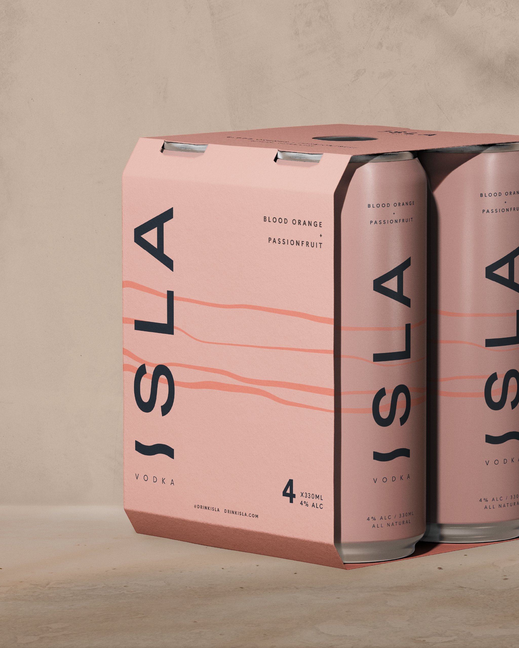 ISLA VODKA Brand Creation Alcoholic Beverages + Consumer Goods + RTD + FMCG 5