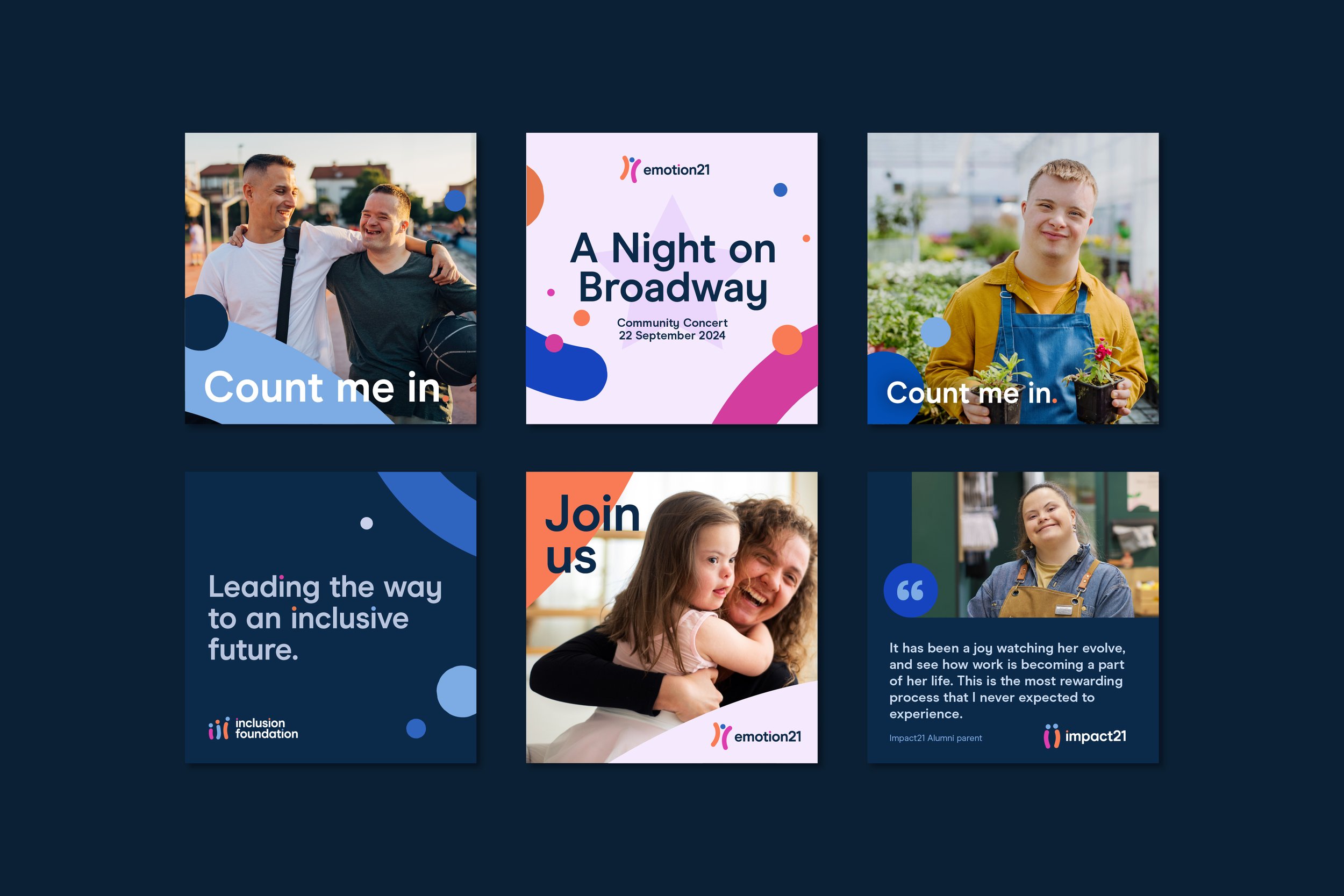 Inclusion Foundation Brand Alignment + Brand Architecture + Advocacy + Social Impact + Not For Profit 3