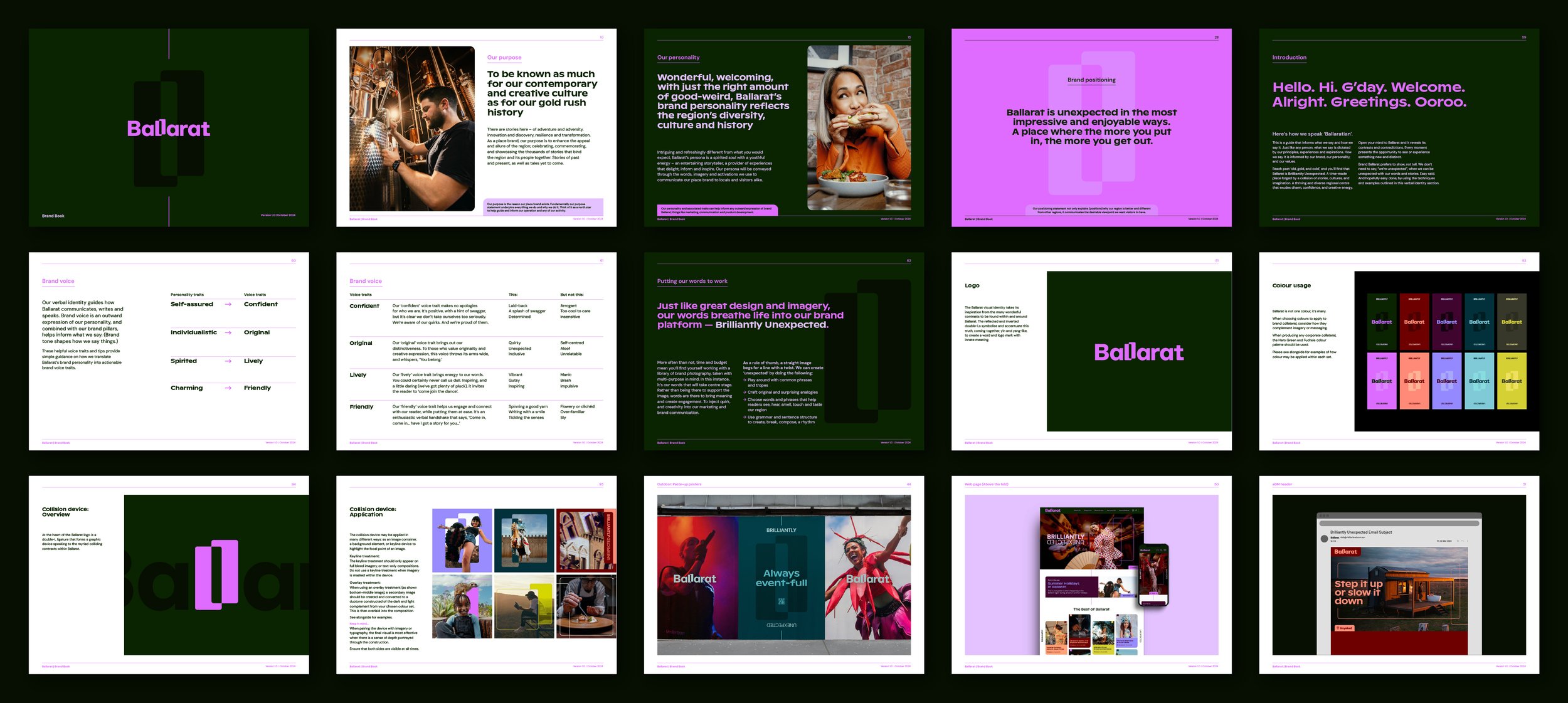 City of Ballarat Brand Creation Destination Marketing + Tourism + Local Government 10