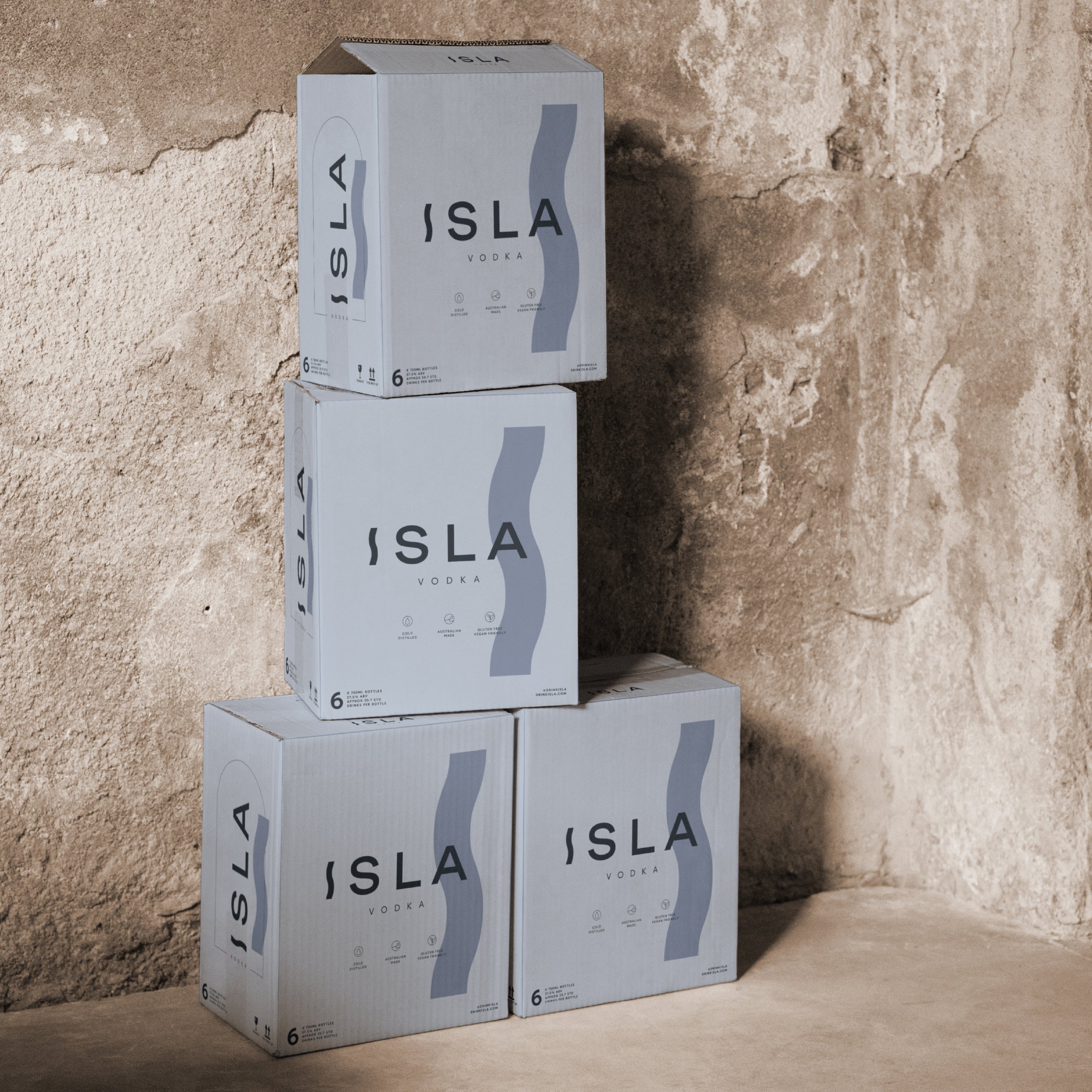 ISLA VODKA Brand Creation Alcoholic Beverages + Consumer Goods + RTD + FMCG 7