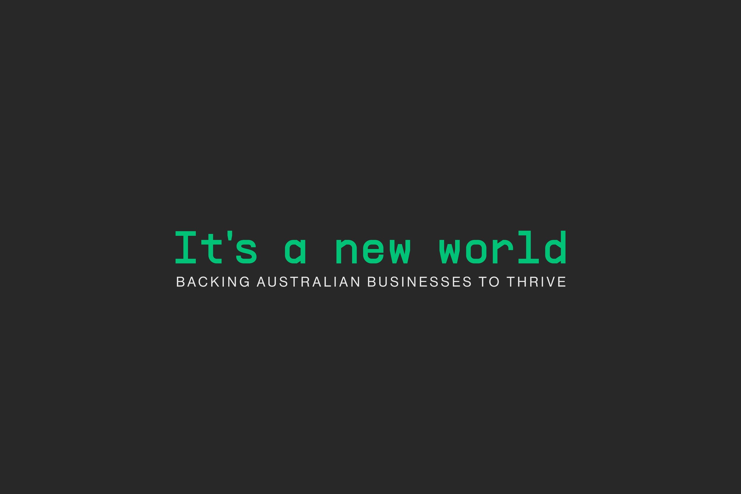 Department of the Treasury Australian Business Growth Fund Brand Creation + Finance + Government + SME 5