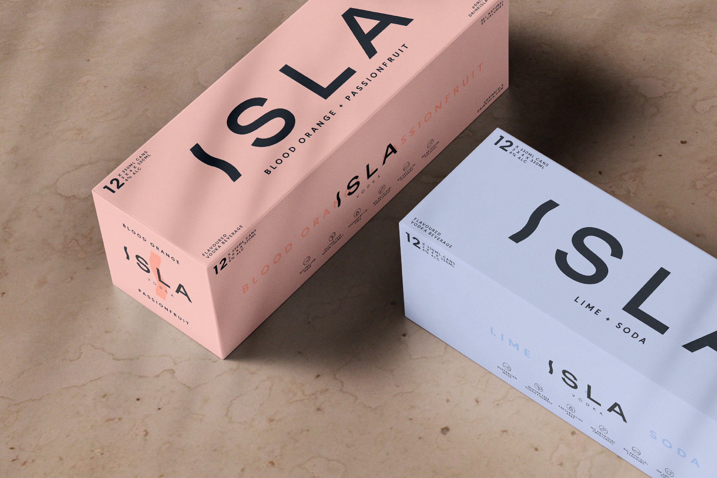 ISLA VODKA Brand Creation Alcoholic Beverages + Consumer Goods + RTD + FMCG 14