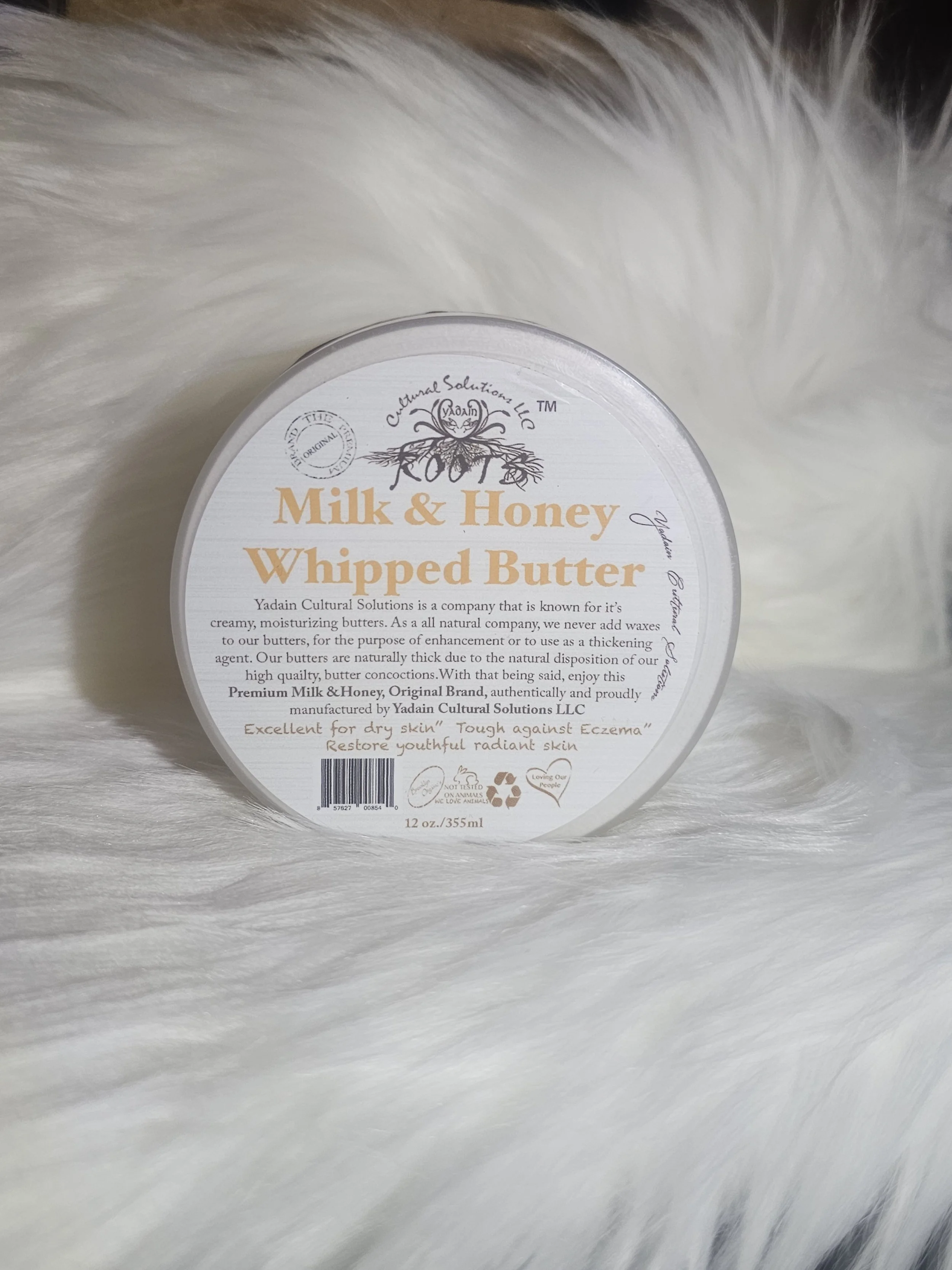 Raw Goats Milk & Black Honey Body Spread & Butter