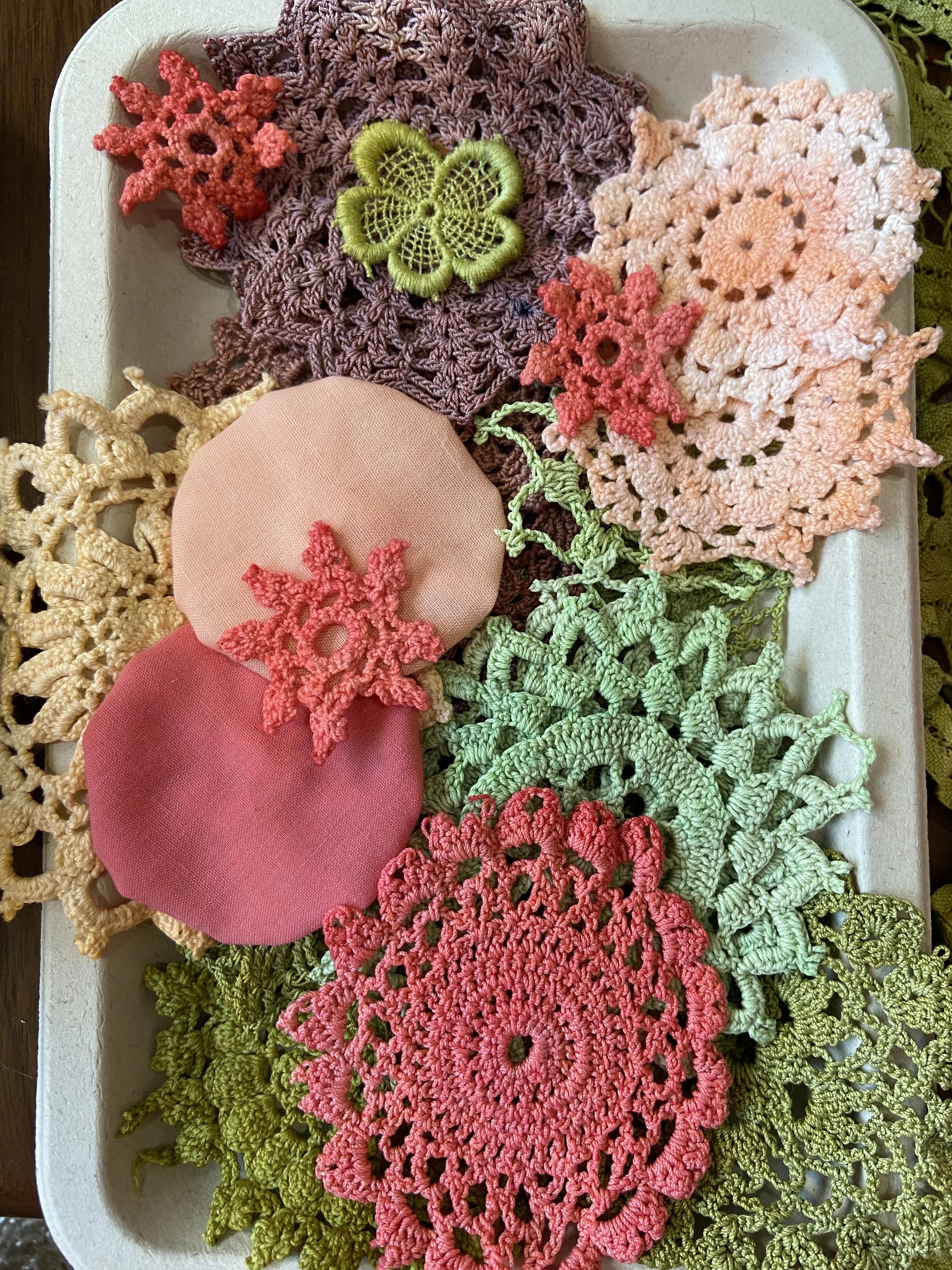 'Flowering gum' hand dyed