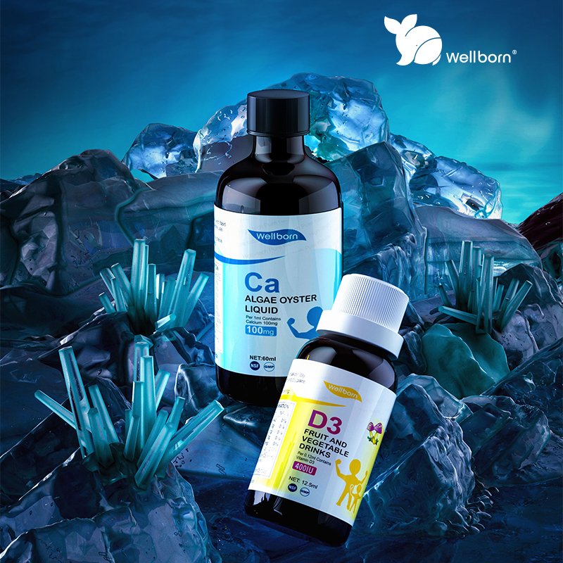 Wellborn Ca+D3 Drops Drink