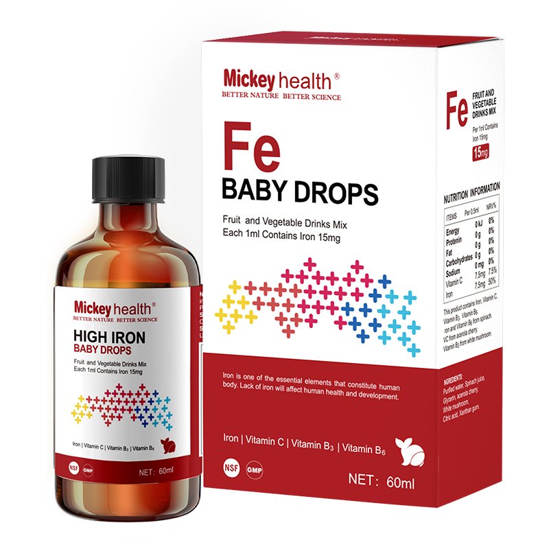MickeyHealth Fe Drops Drink
