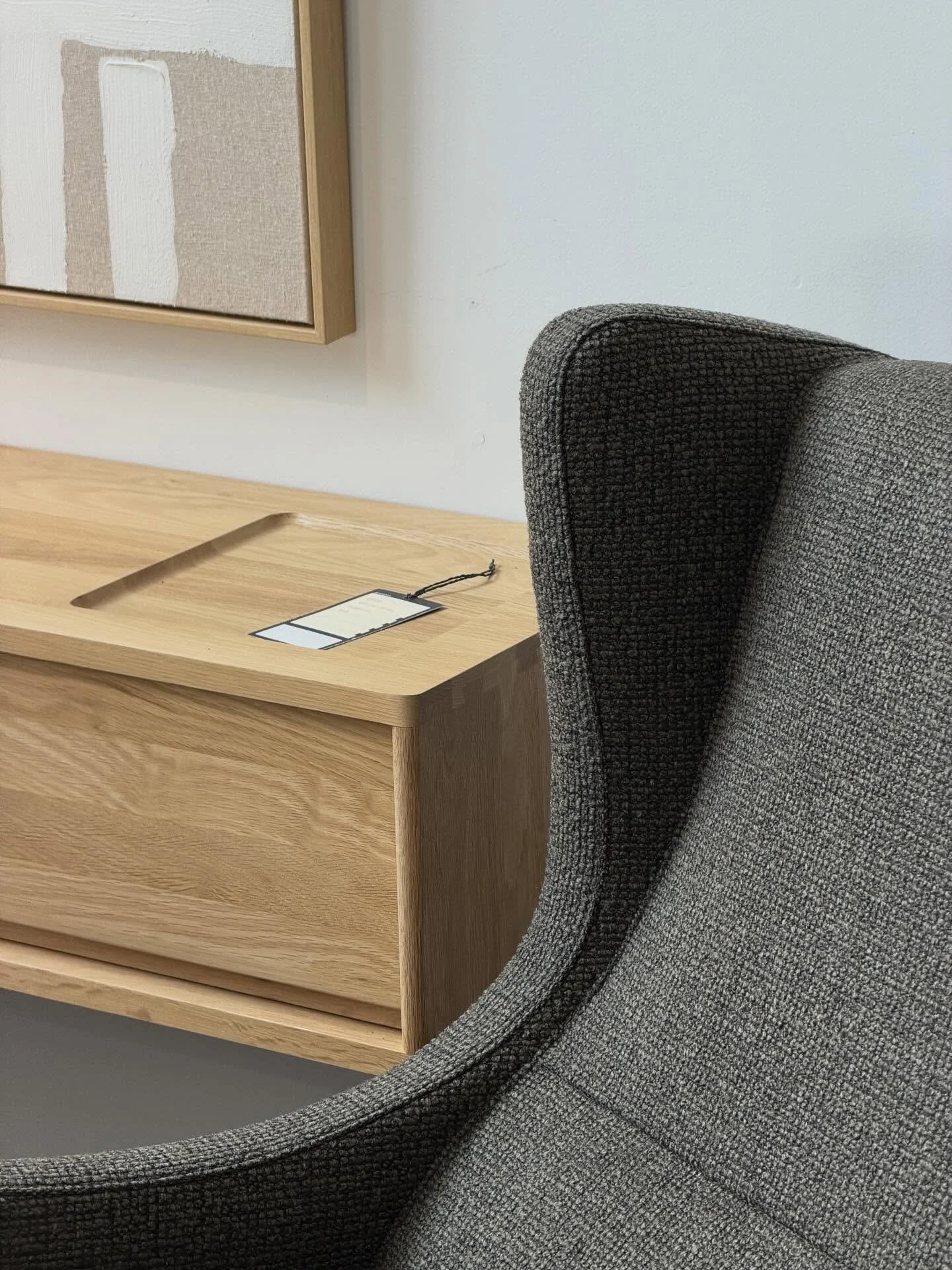 The Olle chair returns in a new textured finish.
Same form. Subtle difference. Just as timeless