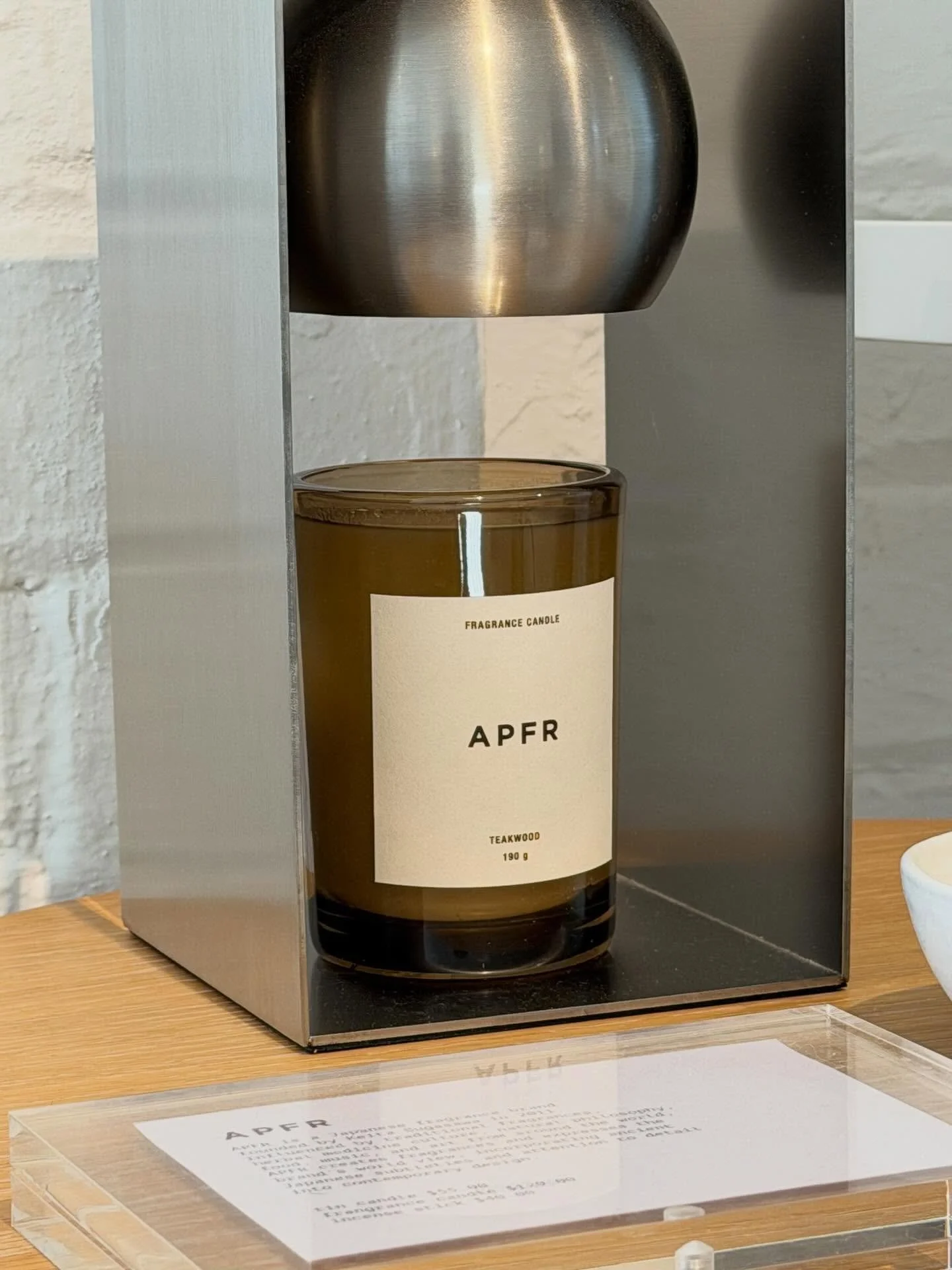 APFR 🕯️Crafted in Japan, designed for your everyday calm.