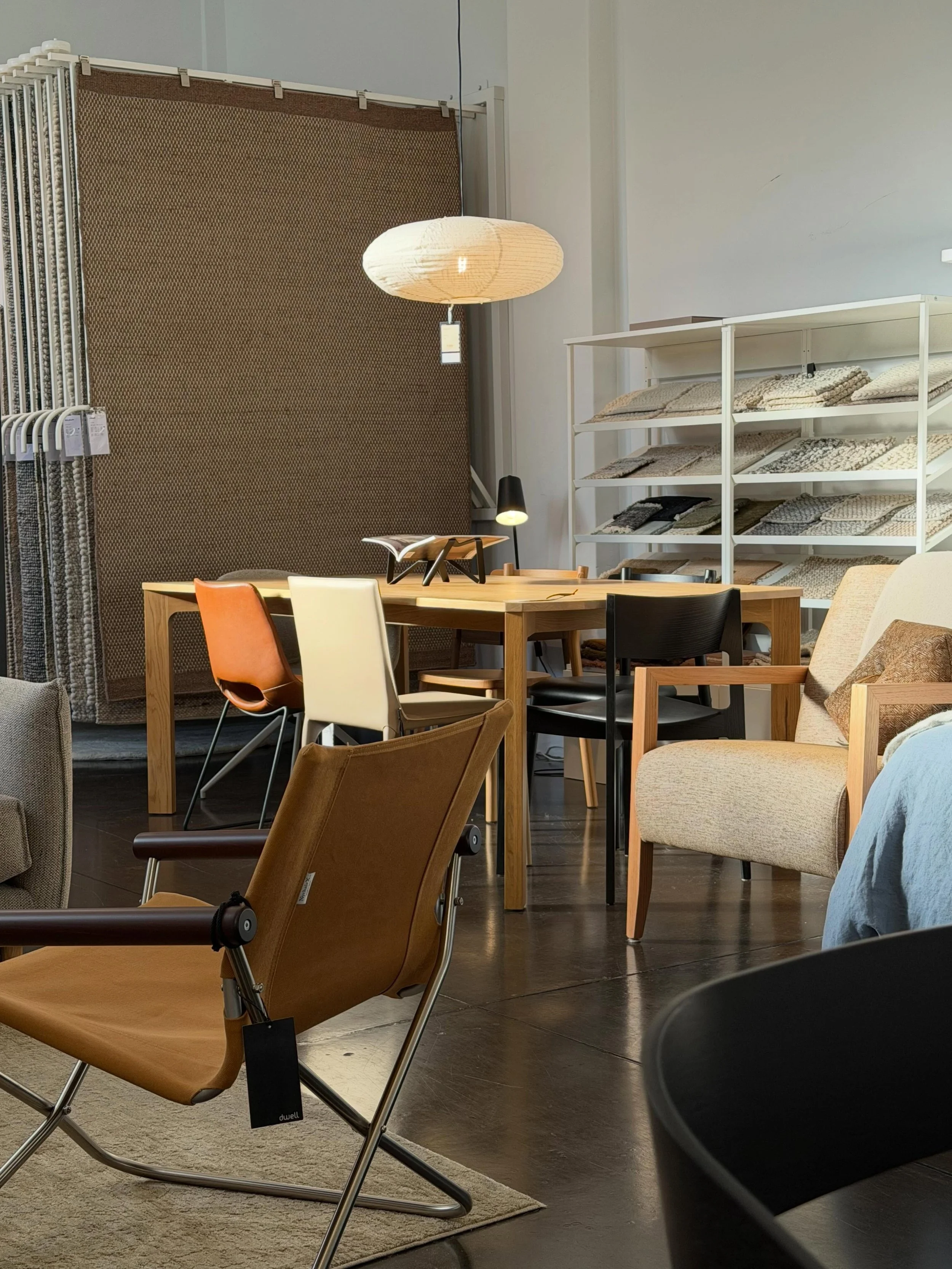 Our showroom is a place to experience furniture the way it&rsquo;s meant to be &mdash; sit, touch, feel, and see each piece in person before making an investment in your home.