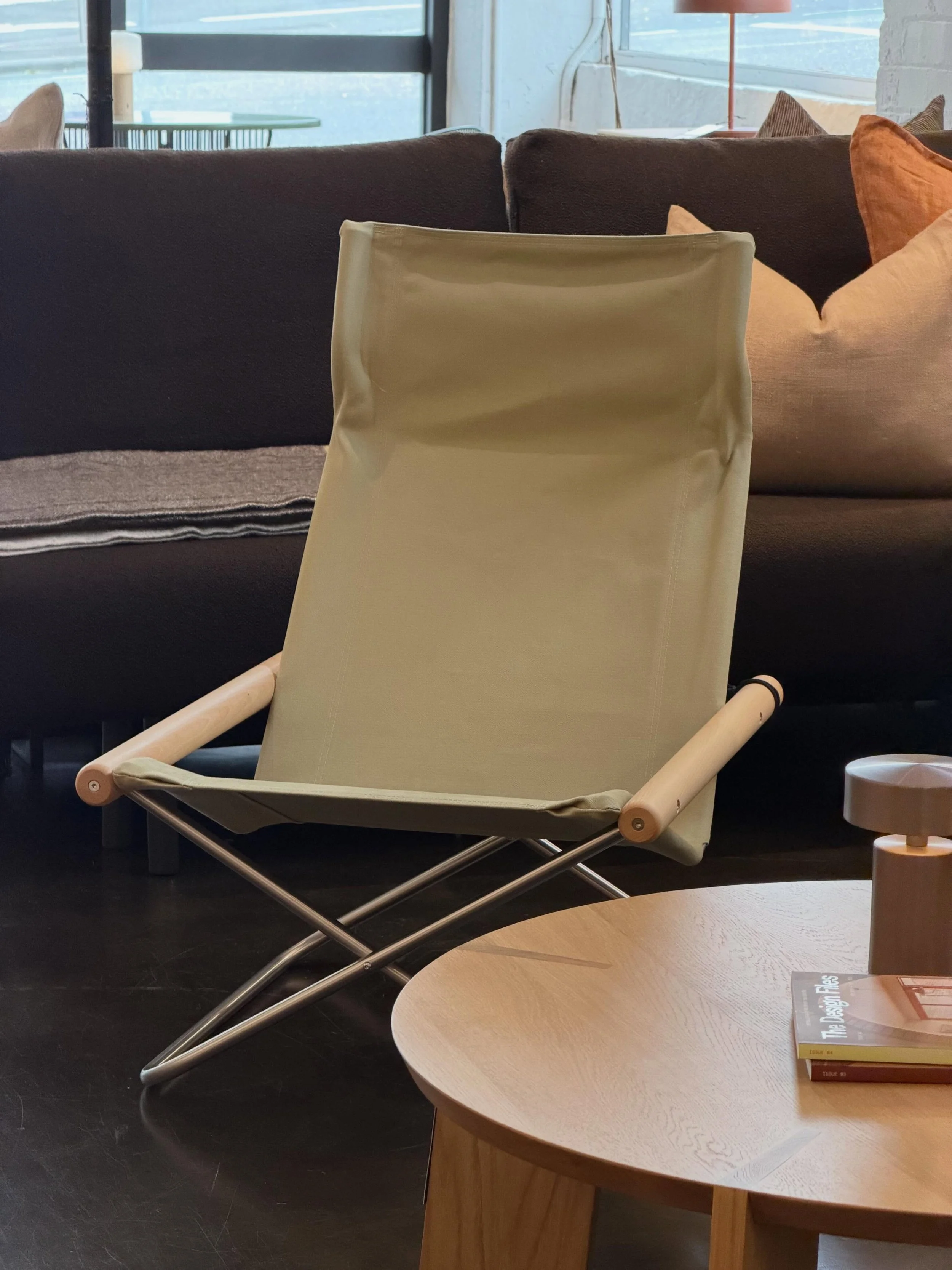 Nychair X in Sage - lightweight, foldable, and designed for everyday comfort.