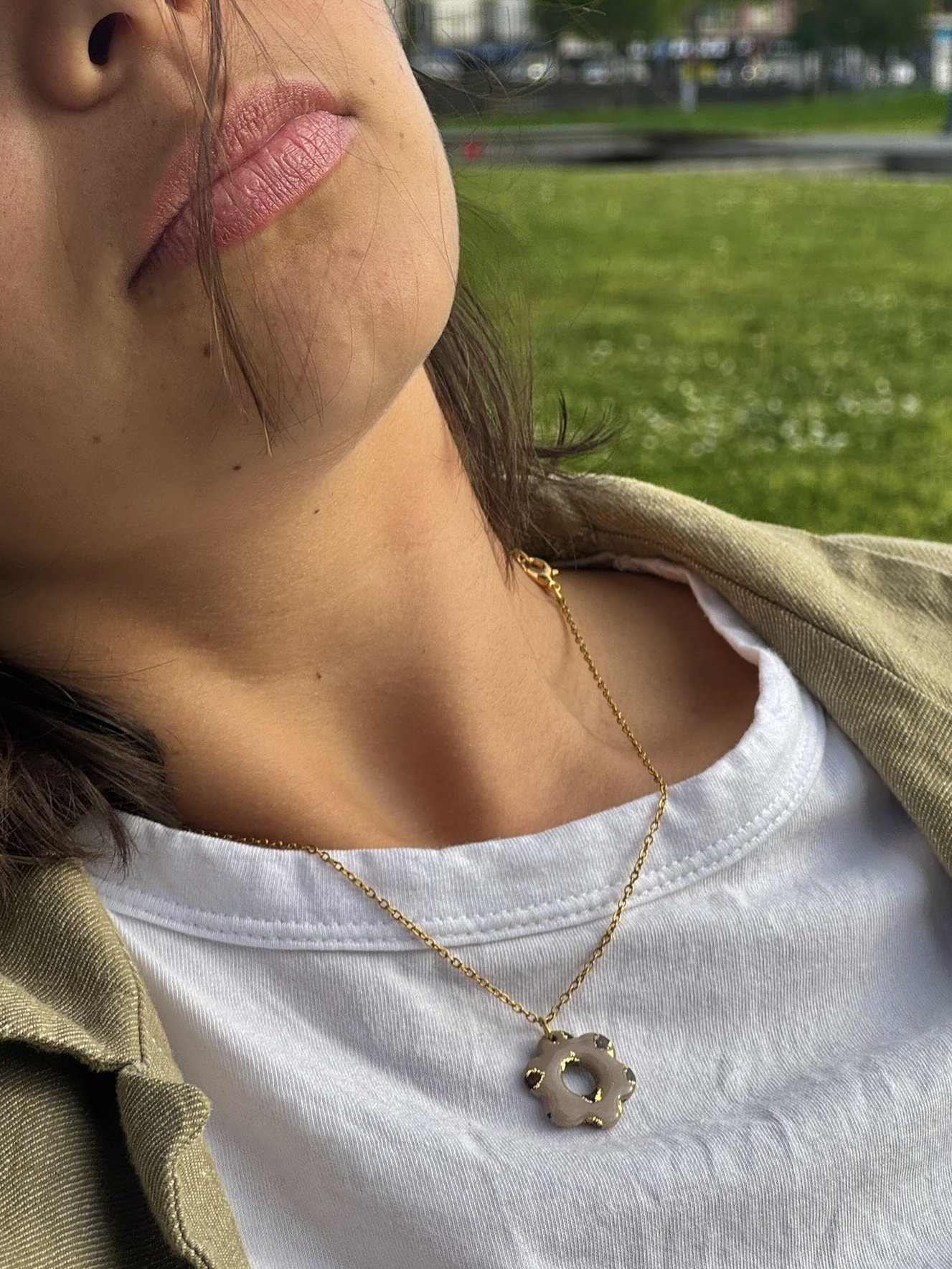 Collier Dalia Léopard