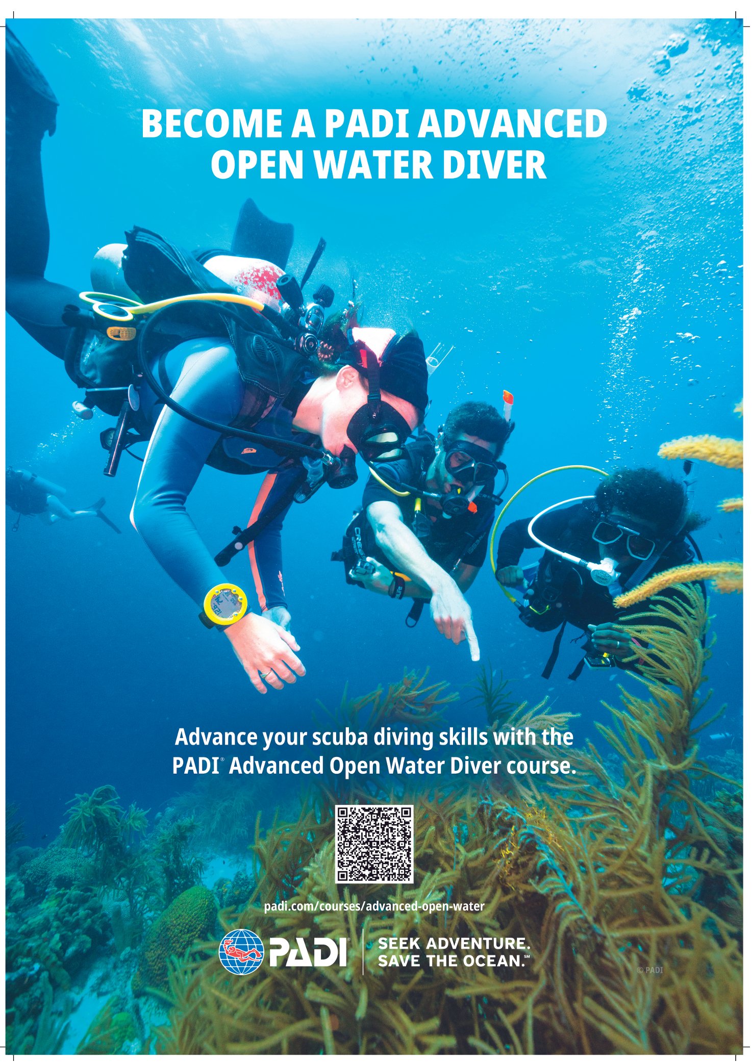 PADI Advanced Open Water Diver Certification – Explore Deeper in Waikiki, Hawaii