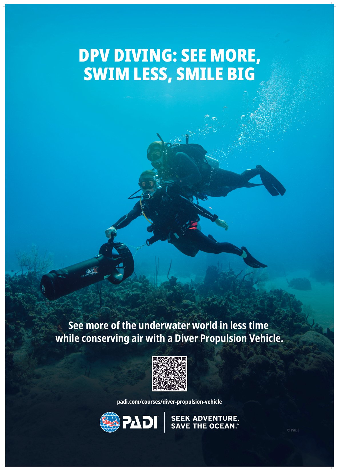 PADI Diver Propulsion Vehicle (DPV) Certification – Glide Through the Waters of Waikiki, Hawaii