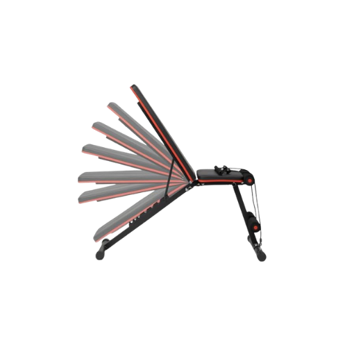 Fiets die in verschillende posities en snelheden wordt getoond, met de fiets rechtop en in gebogen houding.