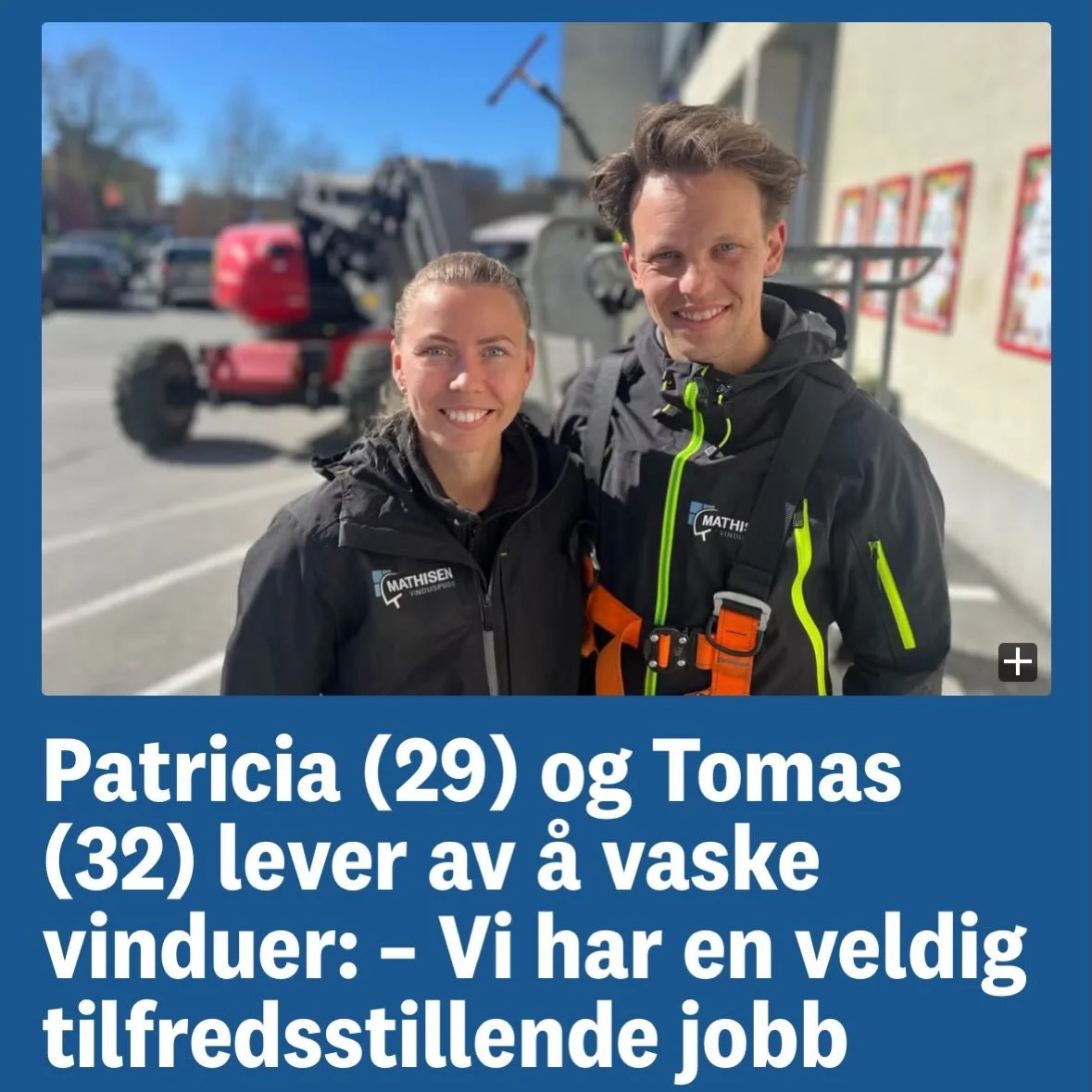 Morsomt &aring; f&aring; omtale i lokalavisen @smaalenene 🪟✨

Det har v&aelig;rt spennende &aring; starte Mathisen Vinduspuss, og vi setter stor pris p&aring; alle kunder og partnere.