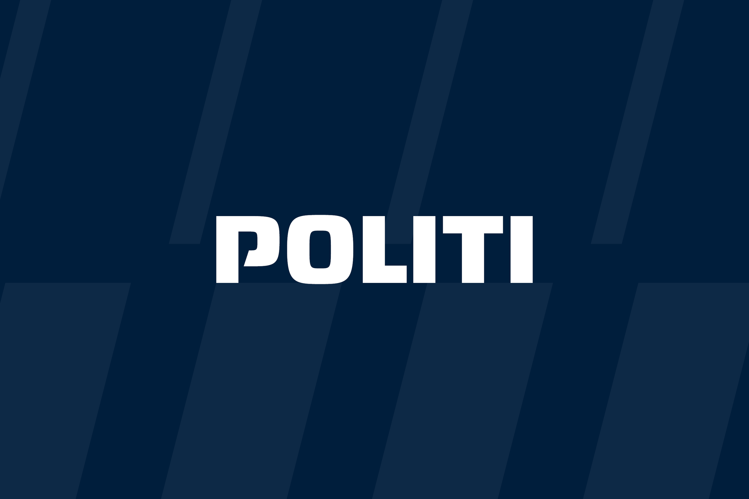 billede med tekst politi