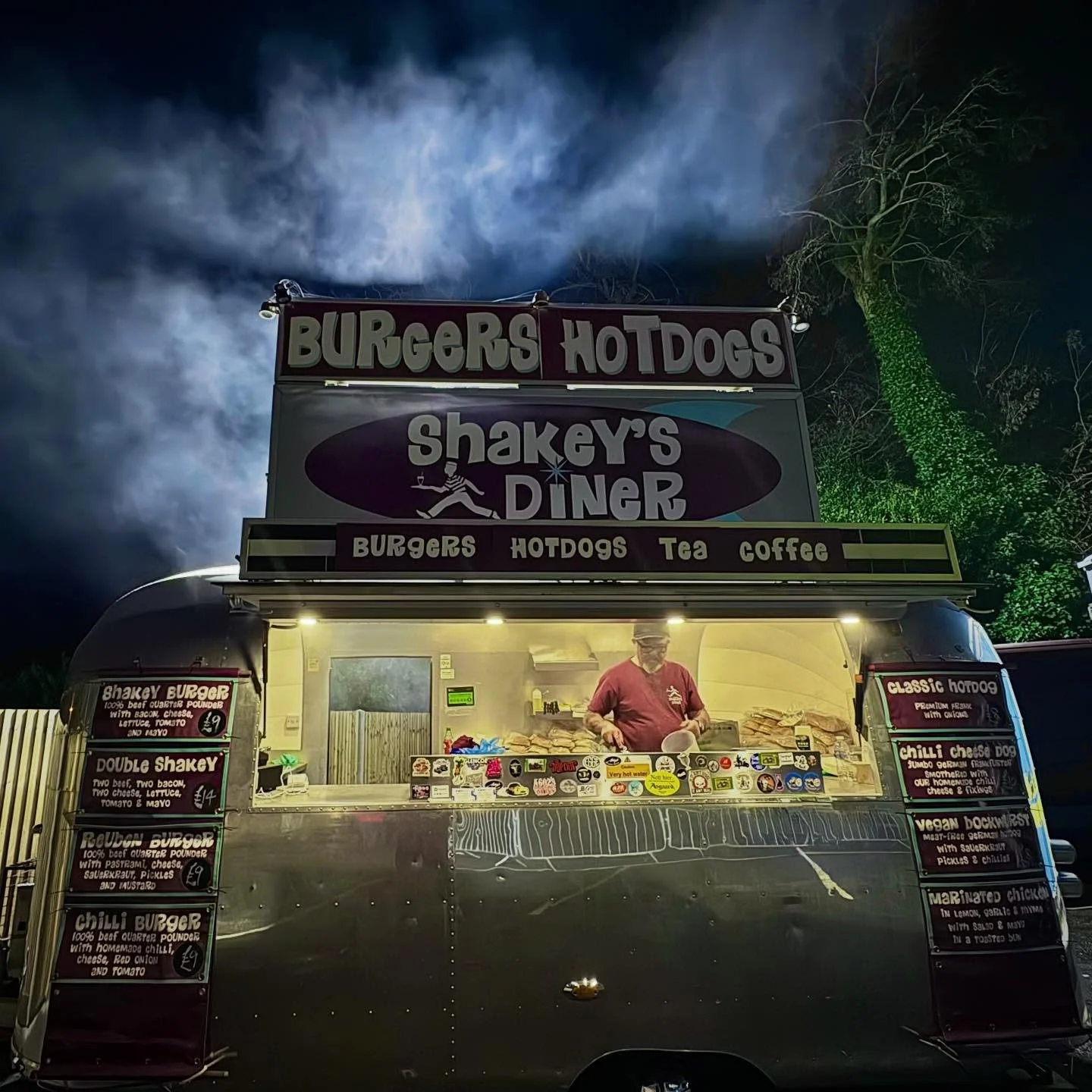 We&rsquo;ve been cooking up a head of steam at the famous Lakeside Country Club at Frimley Green for the @wdfdarts World Darts Championship. A couple of days off and we&rsquo;ll be back slinging more arrers, along with monster burgers and dogs, from 