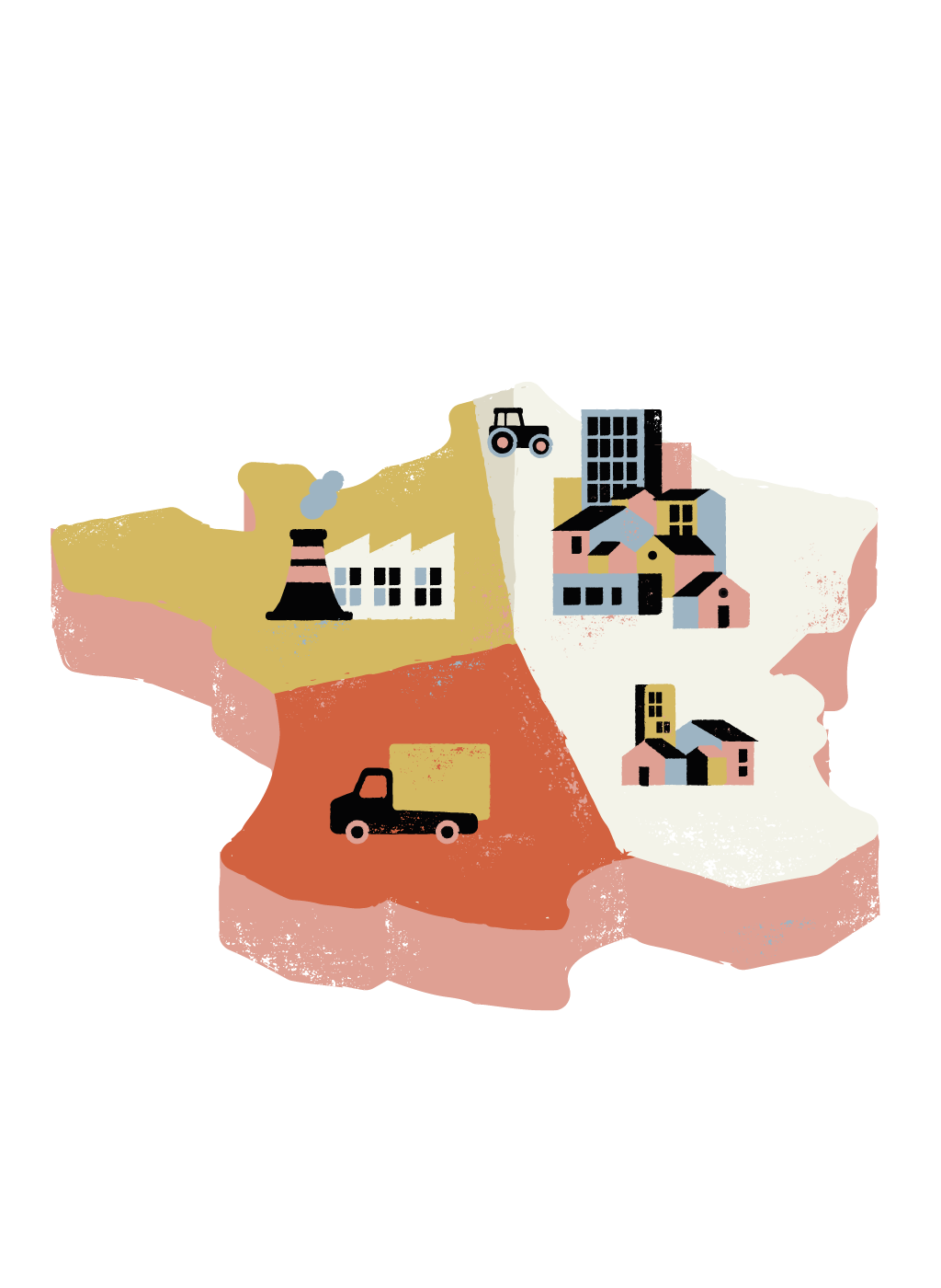 Map of France showing key energy renovation data and indicators.
