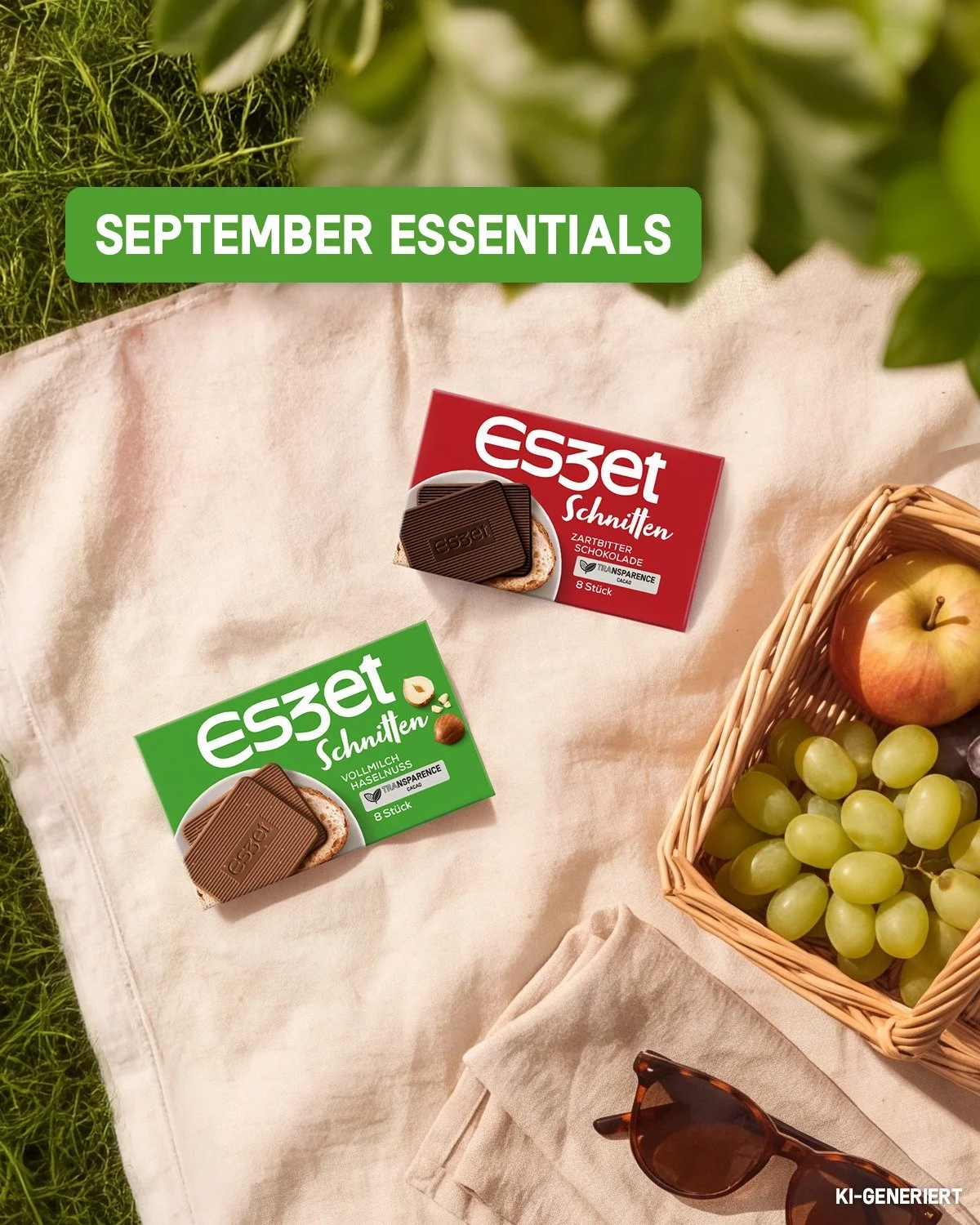 Hallo September 👋 Noch einmal die letzten warmen Sonnenstrahlen genie&szlig;en, die Picknickdecke ausbreiten und die Zeit drau&szlig;en voll auskosten, bevor der Herbst langsam an die T&uuml;r klopft! 🍂

Wie genie&szlig;t du die letzten Sp&auml;tso