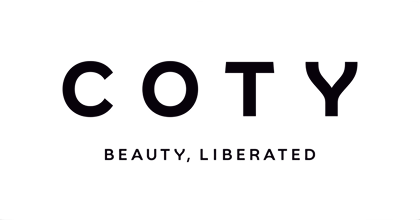 Logo de Coty avec le slogan 'Beauty, Liberated'
