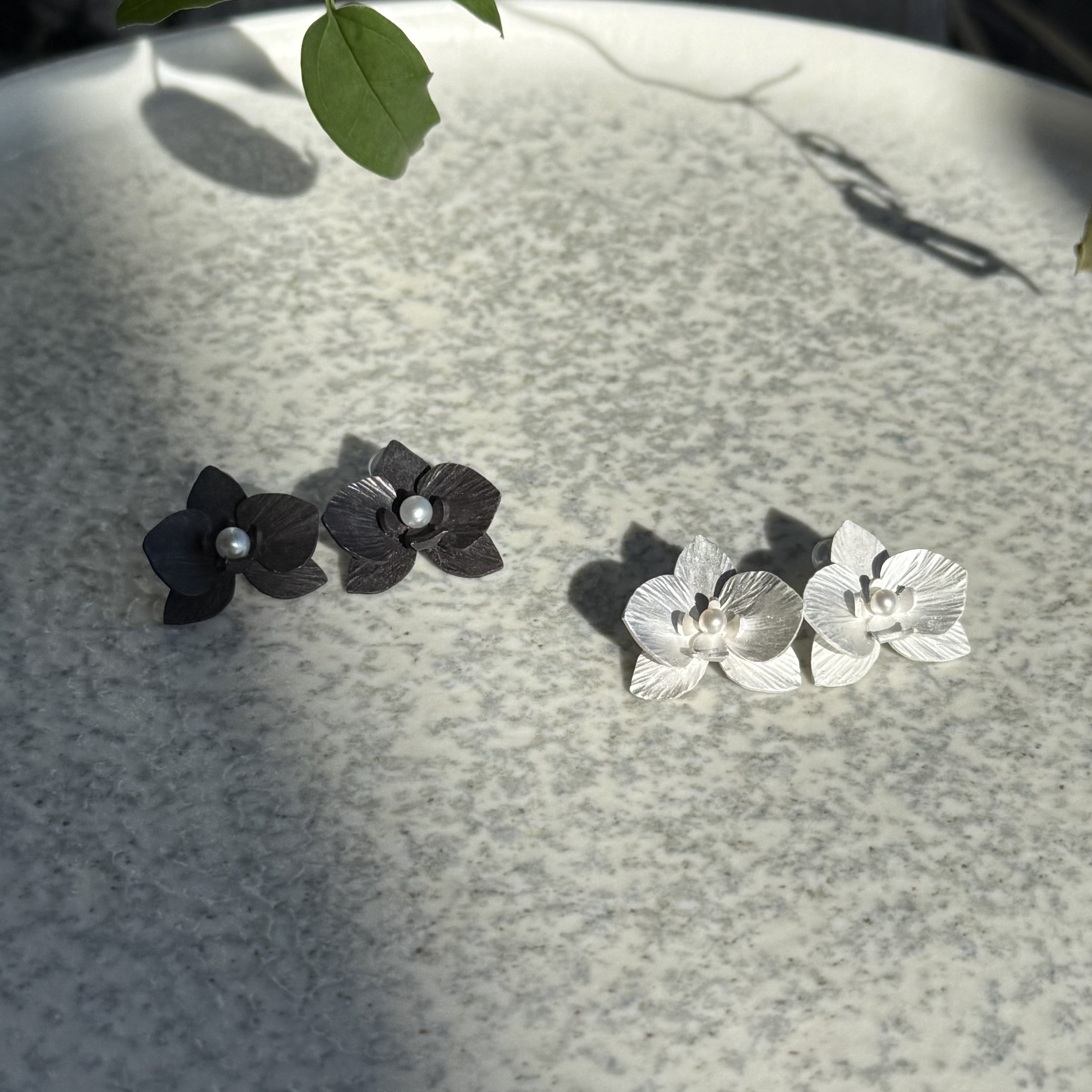 Flower earrings