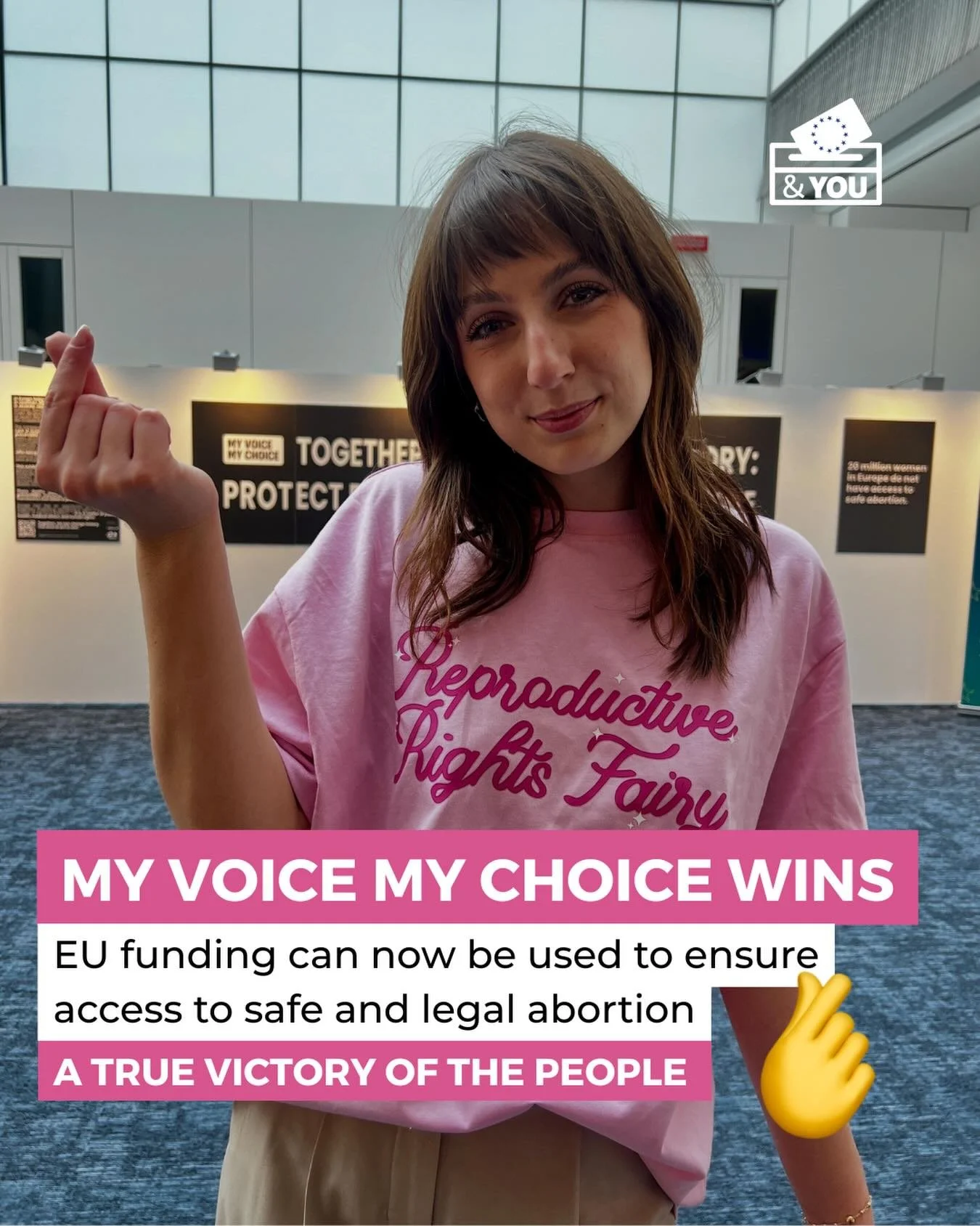 Big congrats to everyone who got involved in this incredible victory! 🎉

To the amazing team at MVMC, thank you for leading the fight. We are so grateful for your strength, commitment, and vision. 💜

1.2 million Europeans made their voices heard, a