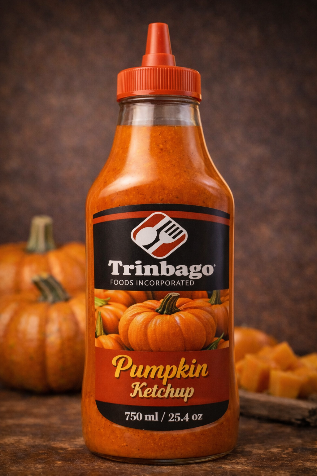 Trinbago Pumpkin Ketchup - 16 ounces /500 ml