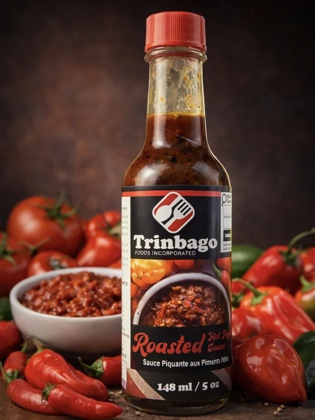 Trinbago Roasted Hot Pepper Sauce - 5 oz