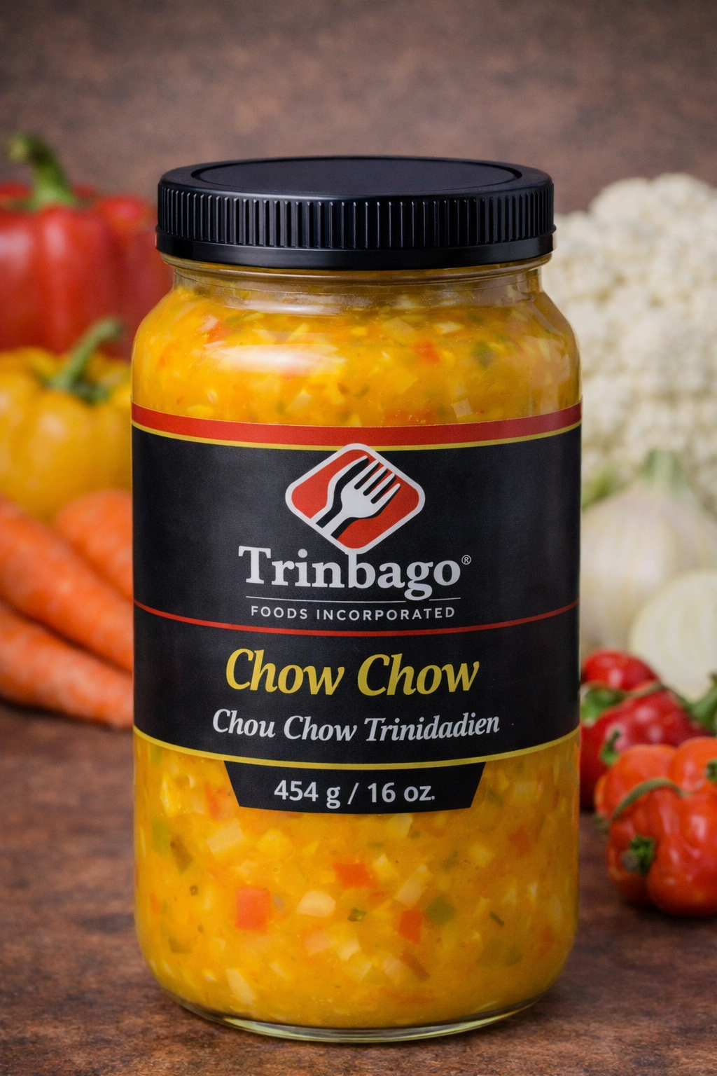 Trinbago Chow Chow Relish - 10 oz/ 295ml