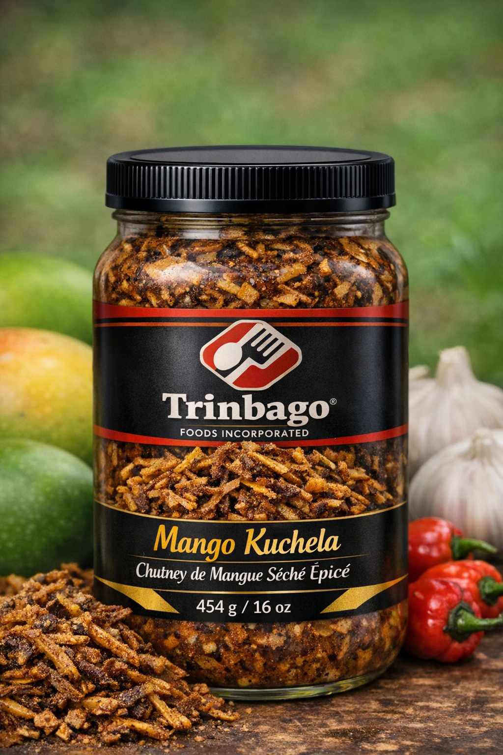 Trinbago Mango Kuchela - 8 oz