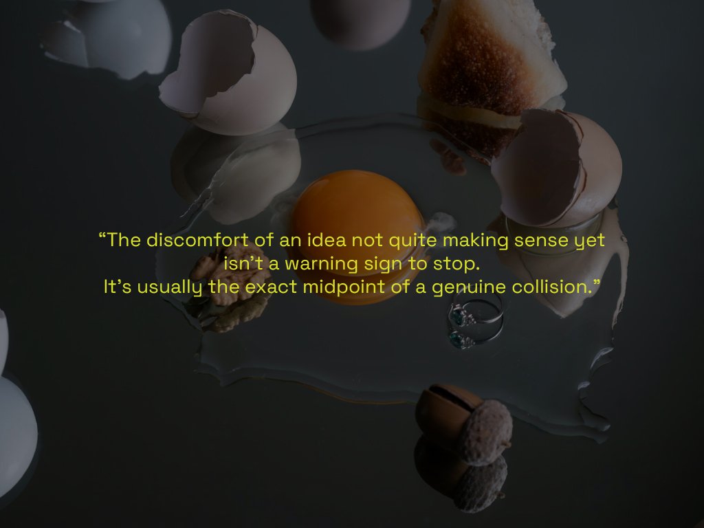 The Creative Clash: Why the Most Interesting Ideas Are Born When Two Unrelated Worlds Collide